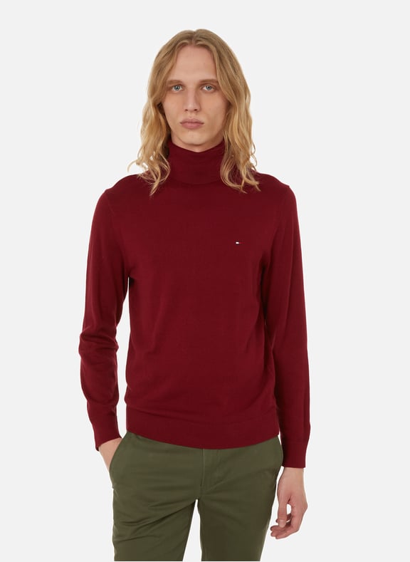 COTTON AND CASHMERE TURTLENECK SWEATER TOMMY HILFIGER for MEN