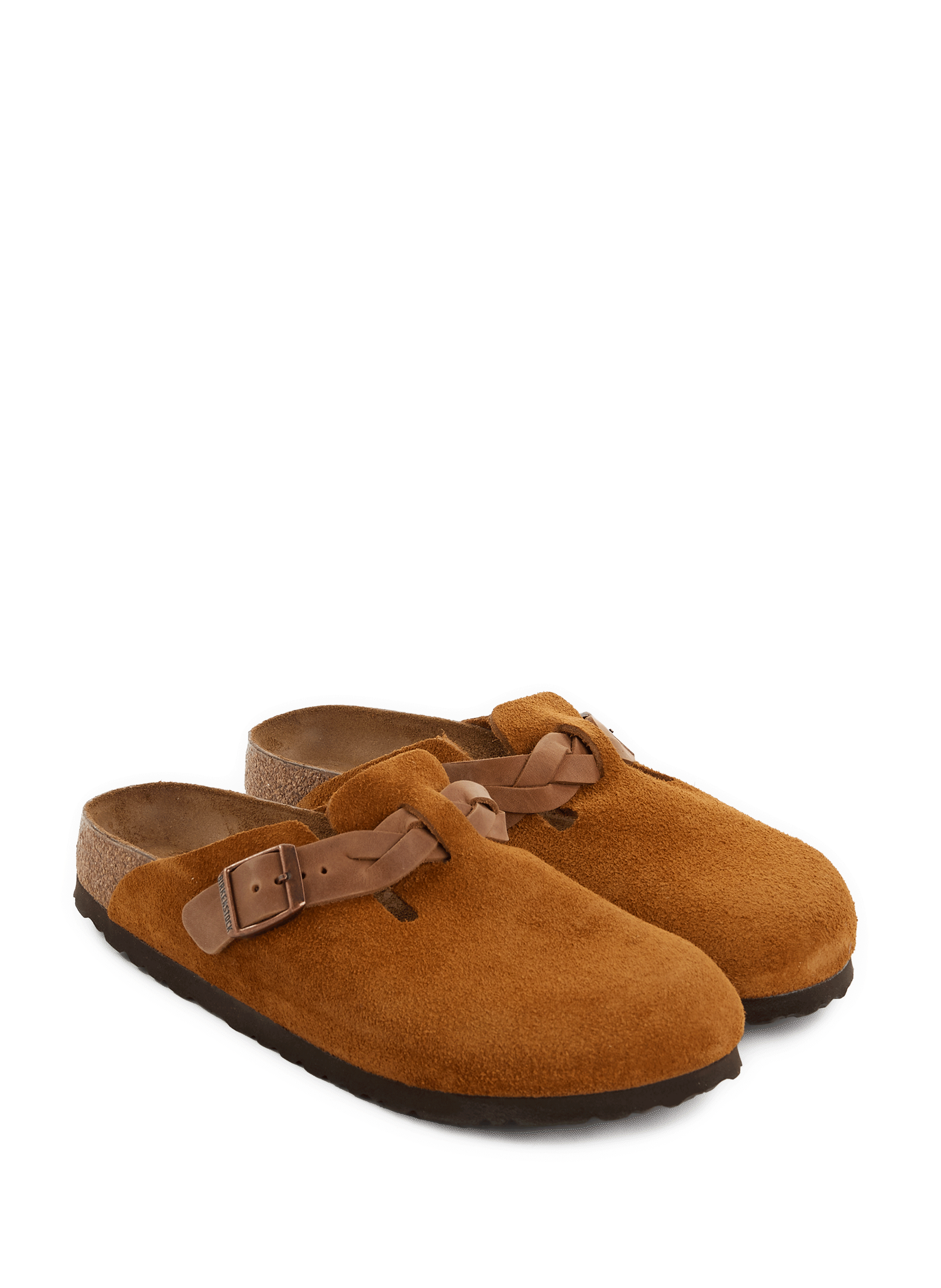 Mules Boston Braided BIRKENSTOCK Marron