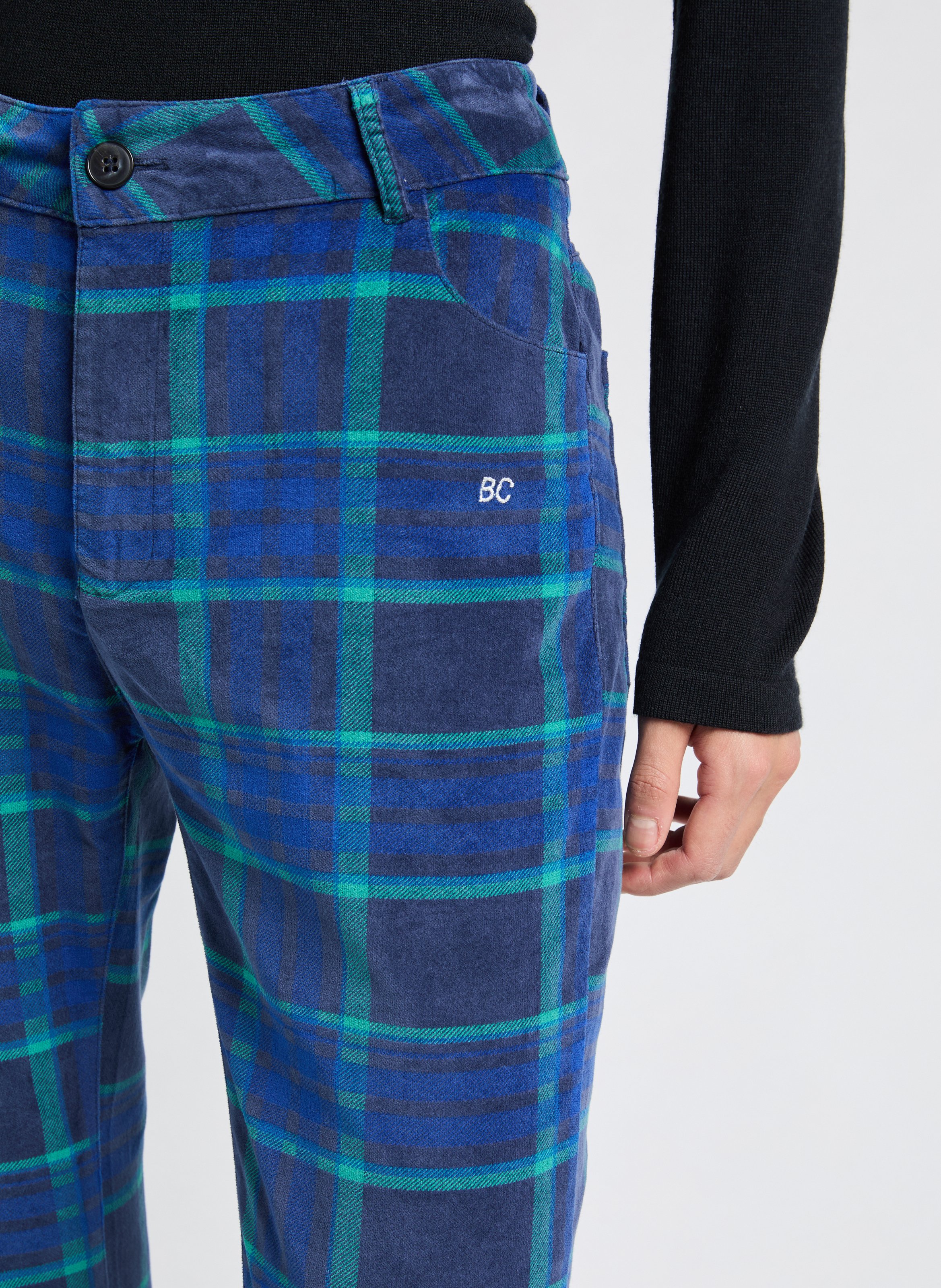 Pantalon à motif  Multicolore