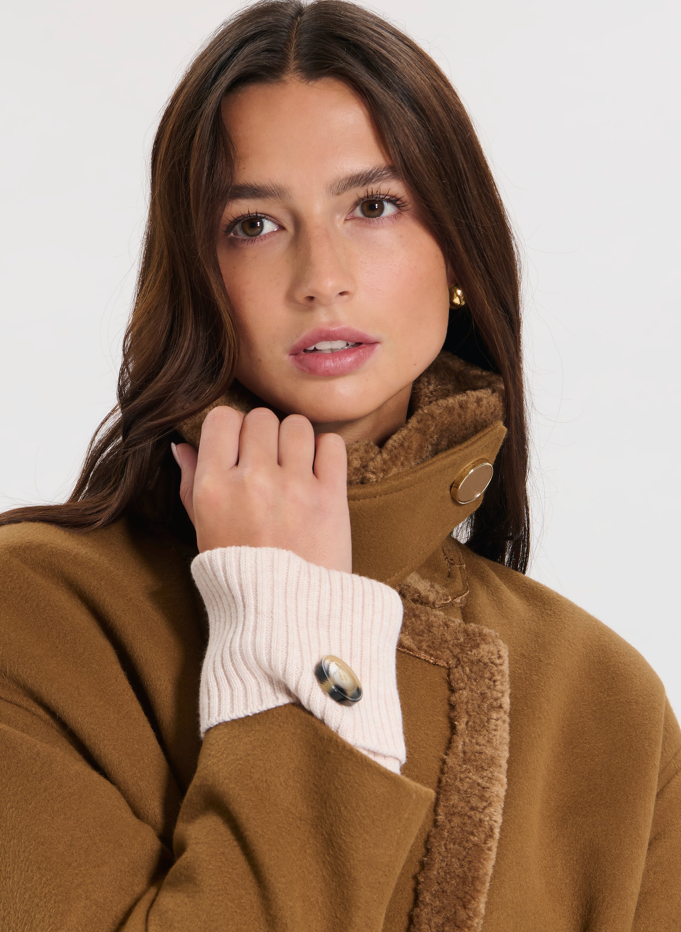 Manteau  myrthe ZAPA Marron