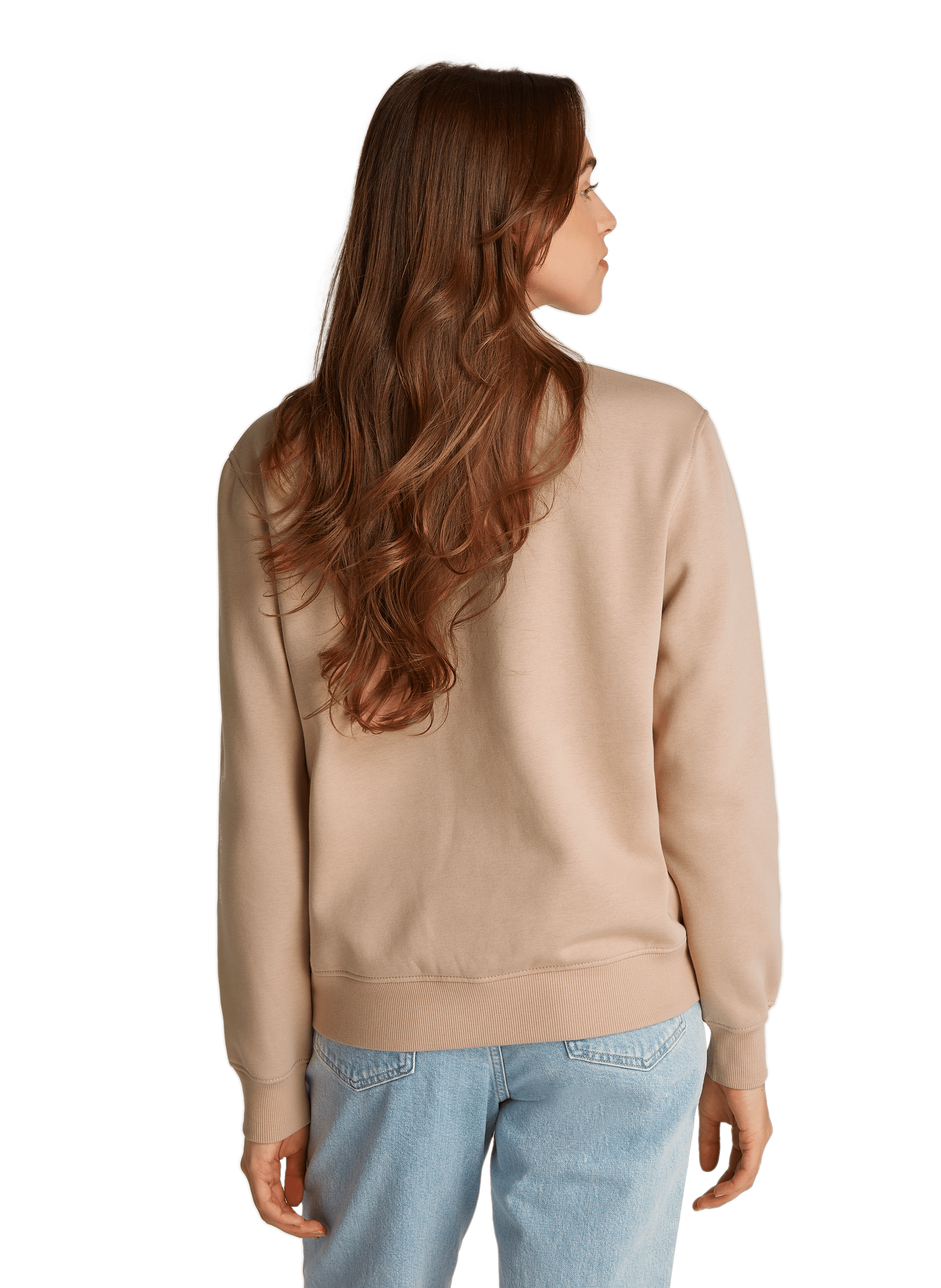 Pull en coton mélangé CALVIN KLEIN Rose