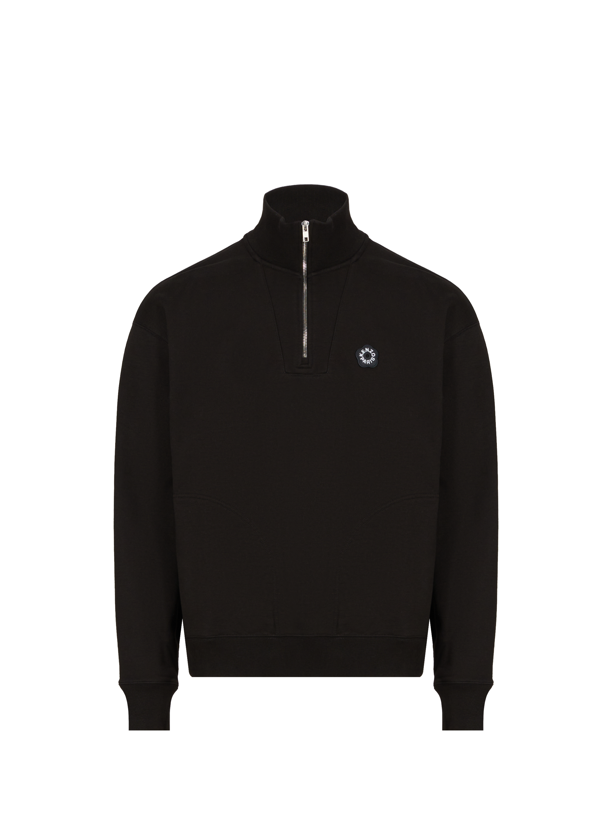 Zip-neck sweatshirt KENZO Black