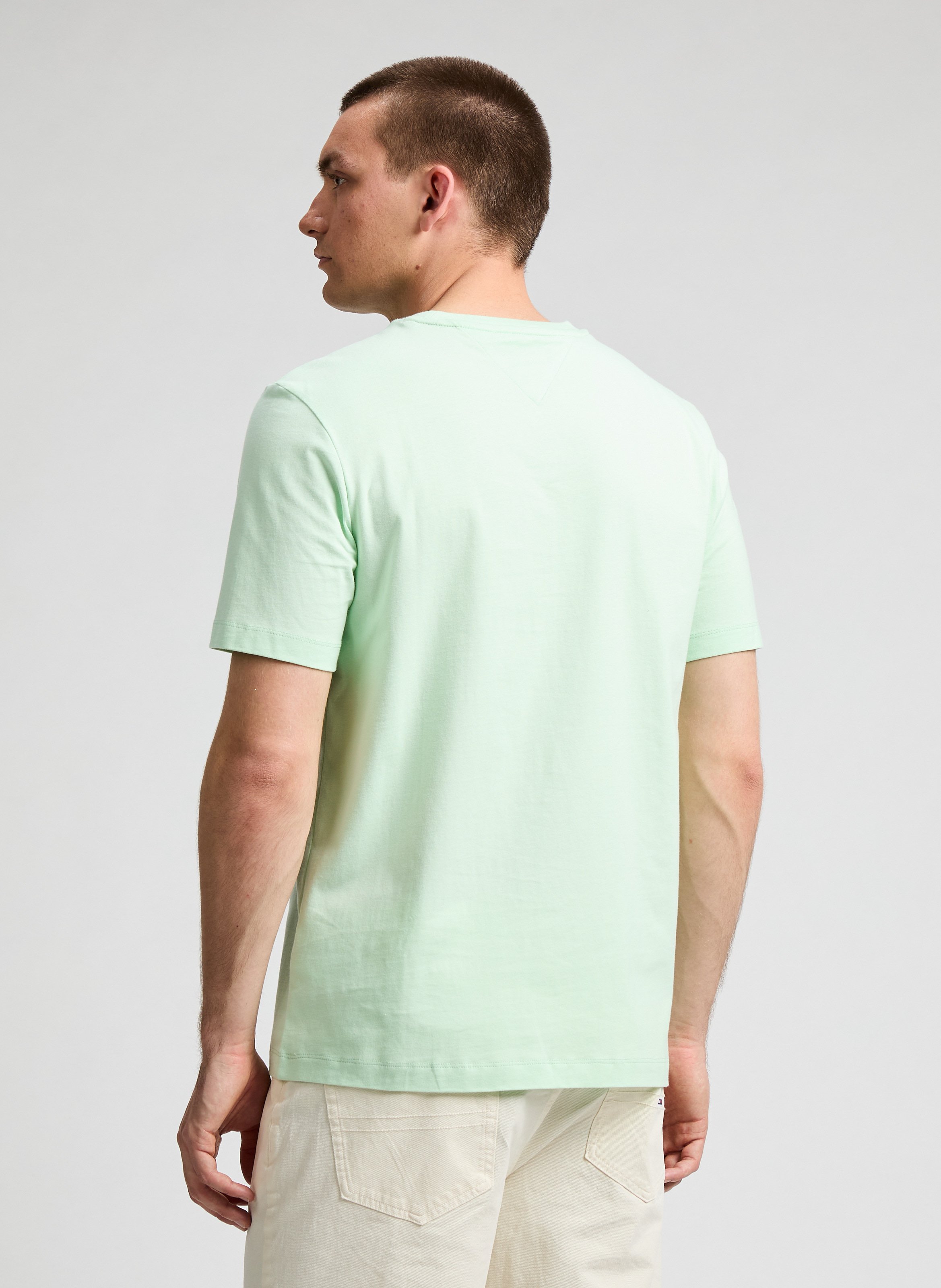 T-shirt en coton TOMMY HILFIGER Vert