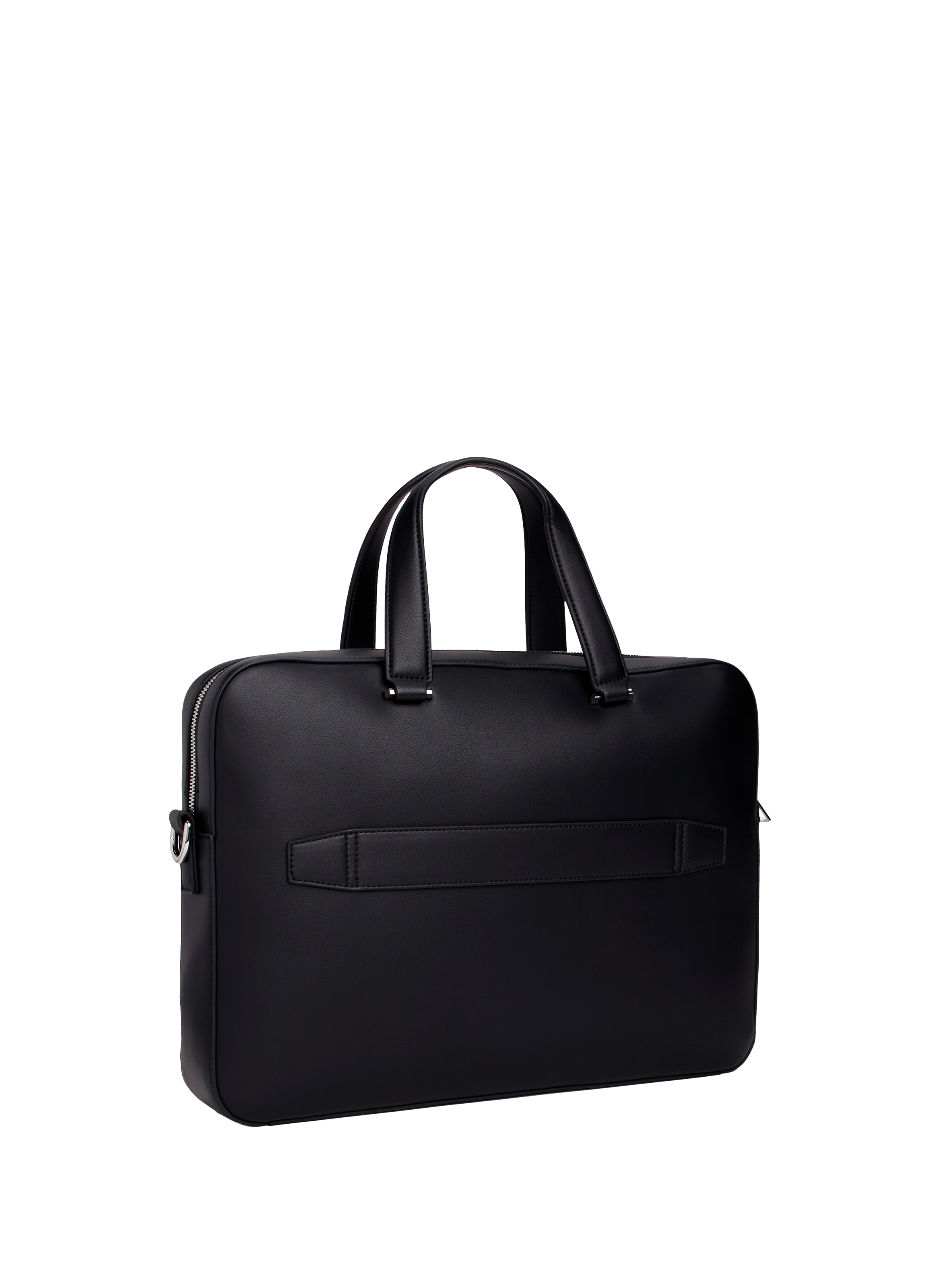 Woven laptop bag TOMMY HILFIGER Black