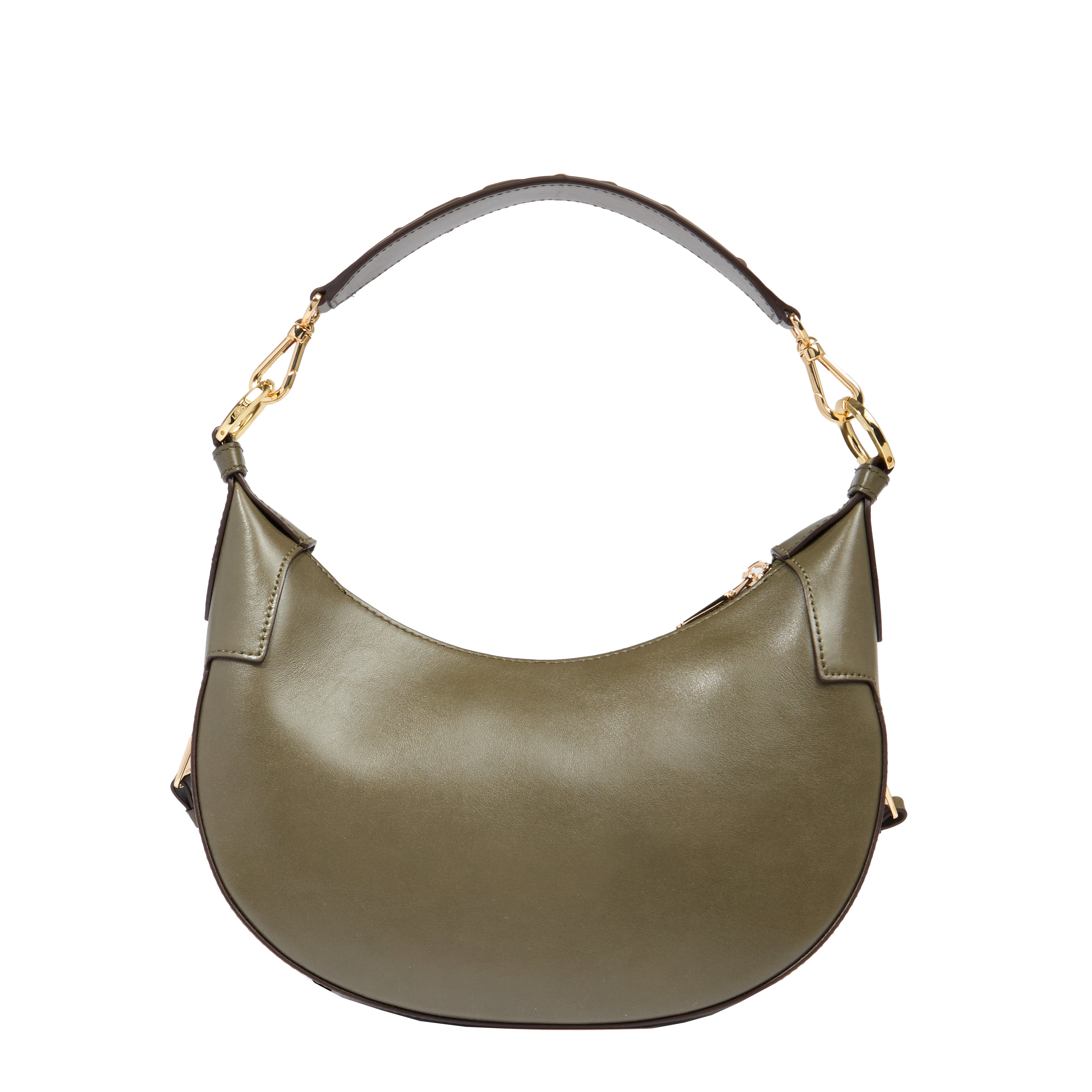 Sac hobo zippé s origami de lancel en cuir LANCEL Vert