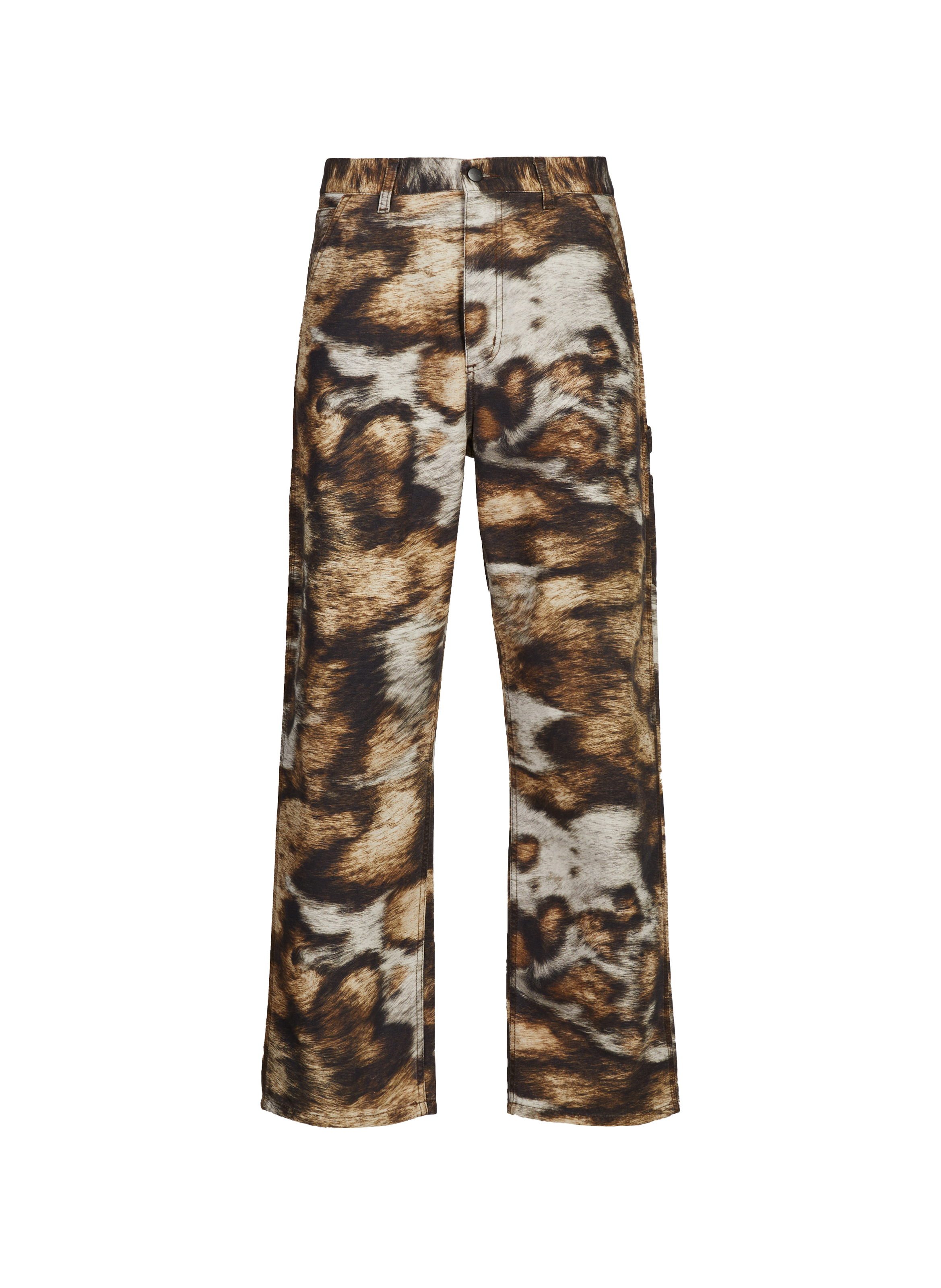 CARHARTT WIP Jean large imprimé Multicolore