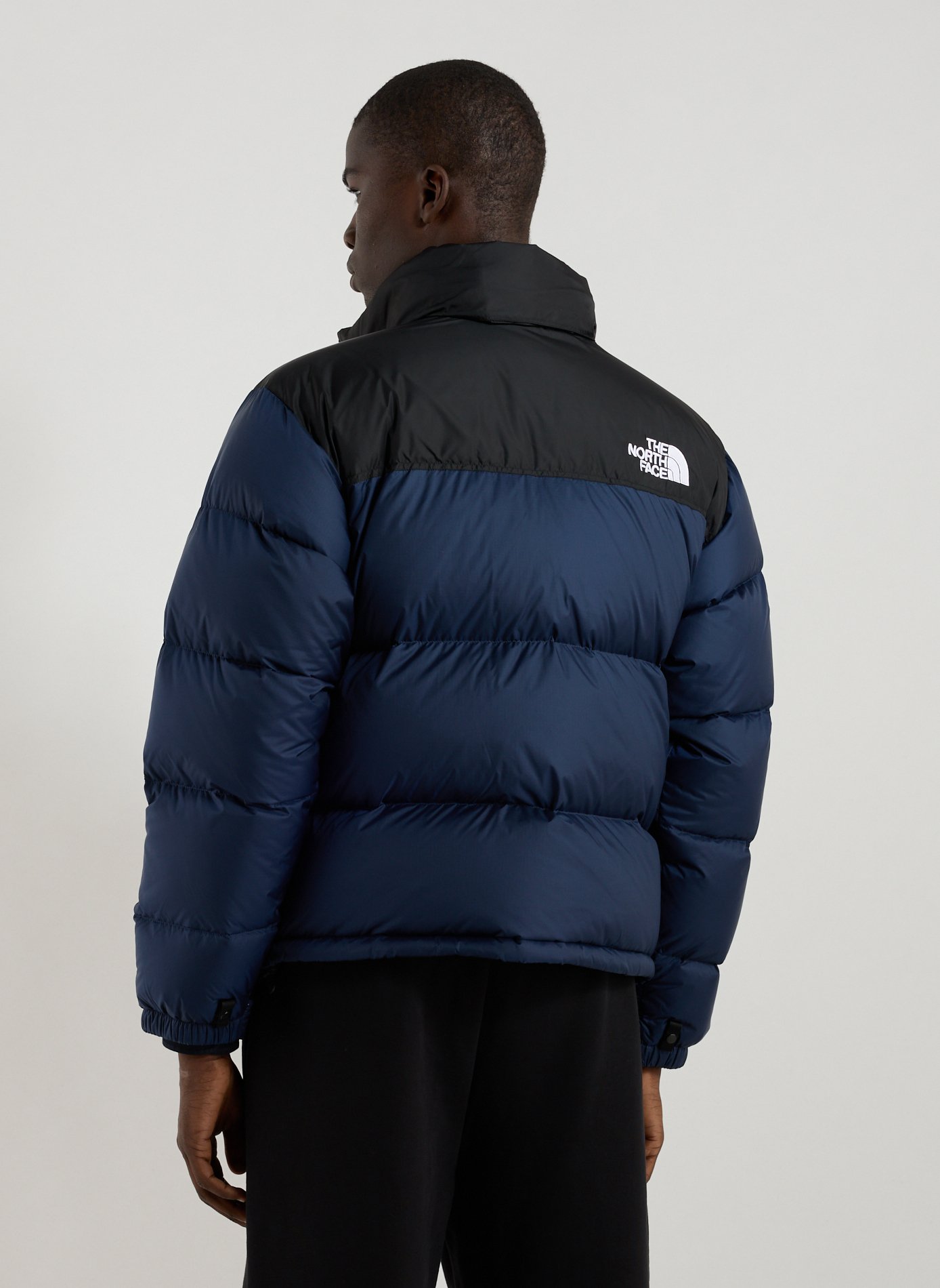 Quilted puffer jacket with retractable hood THE NORTH FACE Black