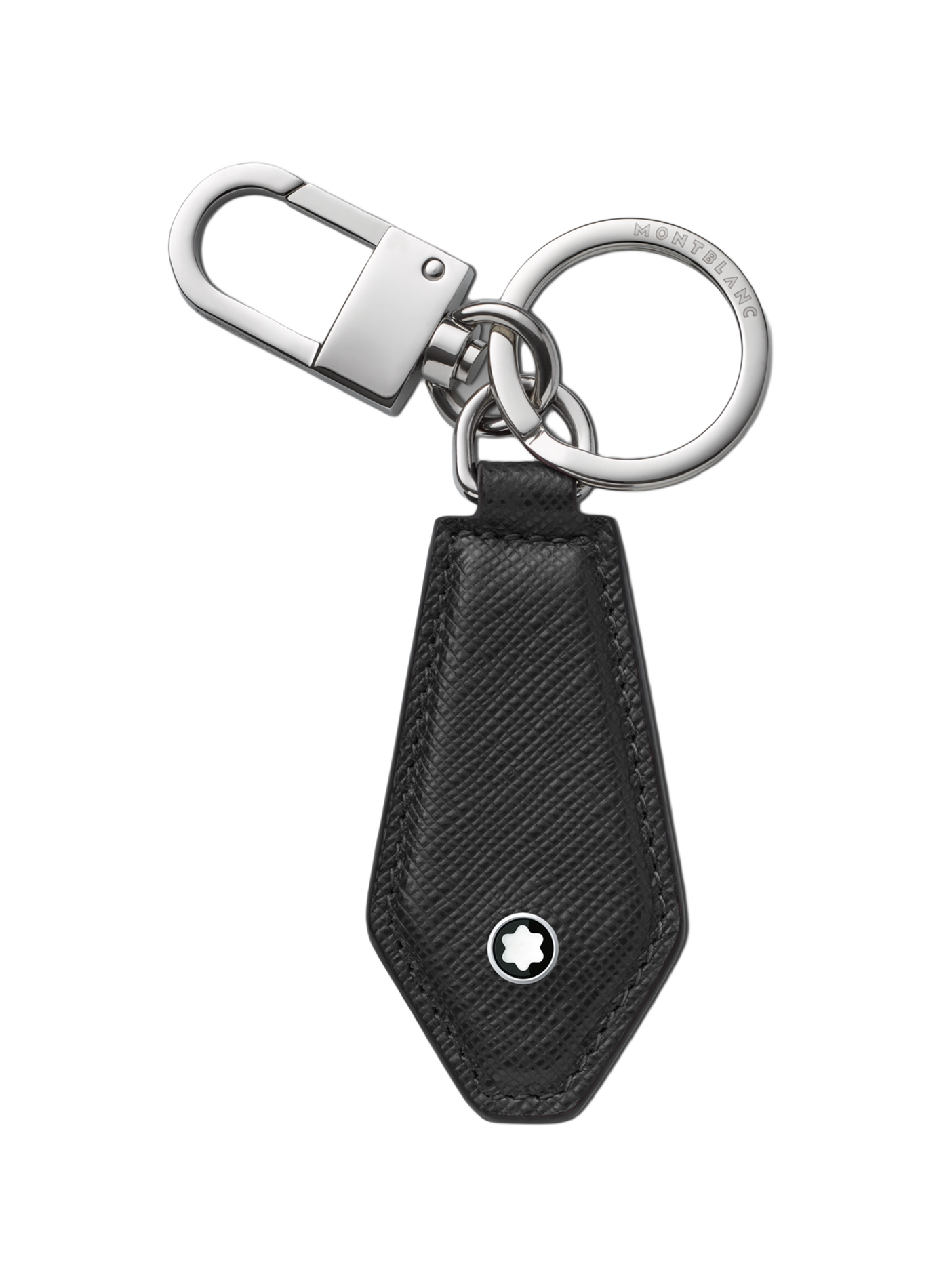 Leather keyring MONTBLANC Black