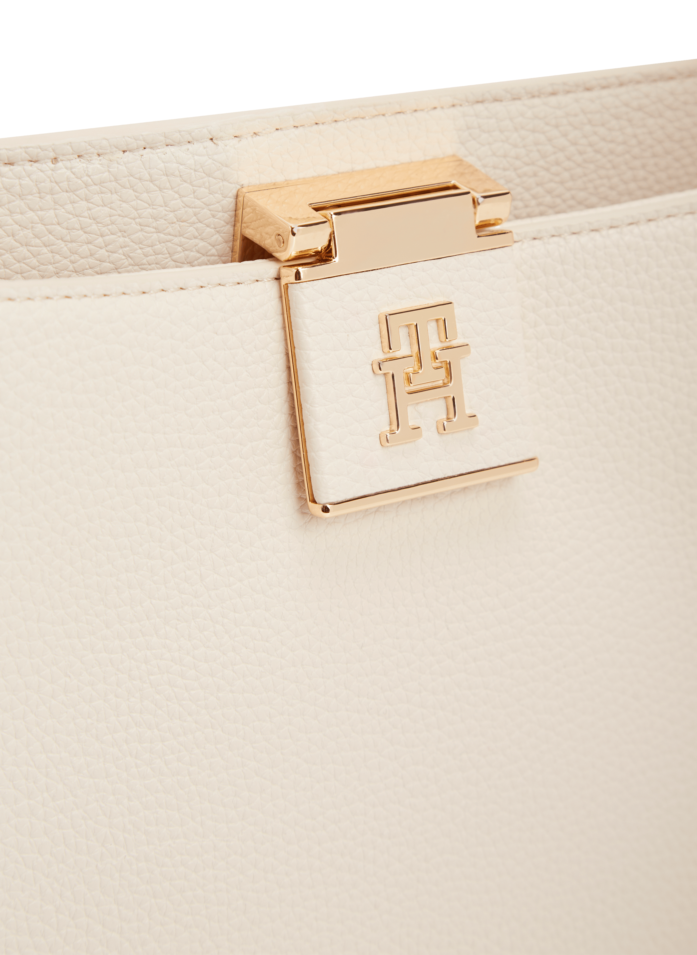 Sac à bandoulière amovible grainé TOMMY HILFIGER Beige