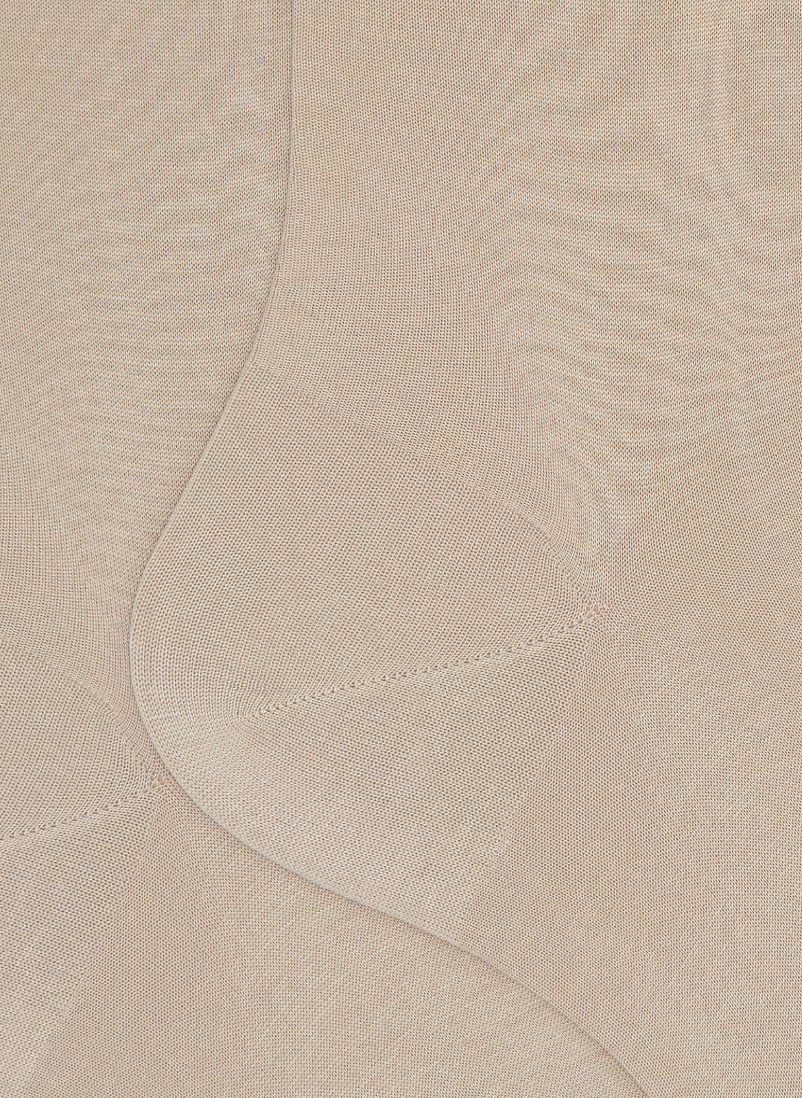 Chaussette en maille jersey de coton DORÉ DORÉ Beige