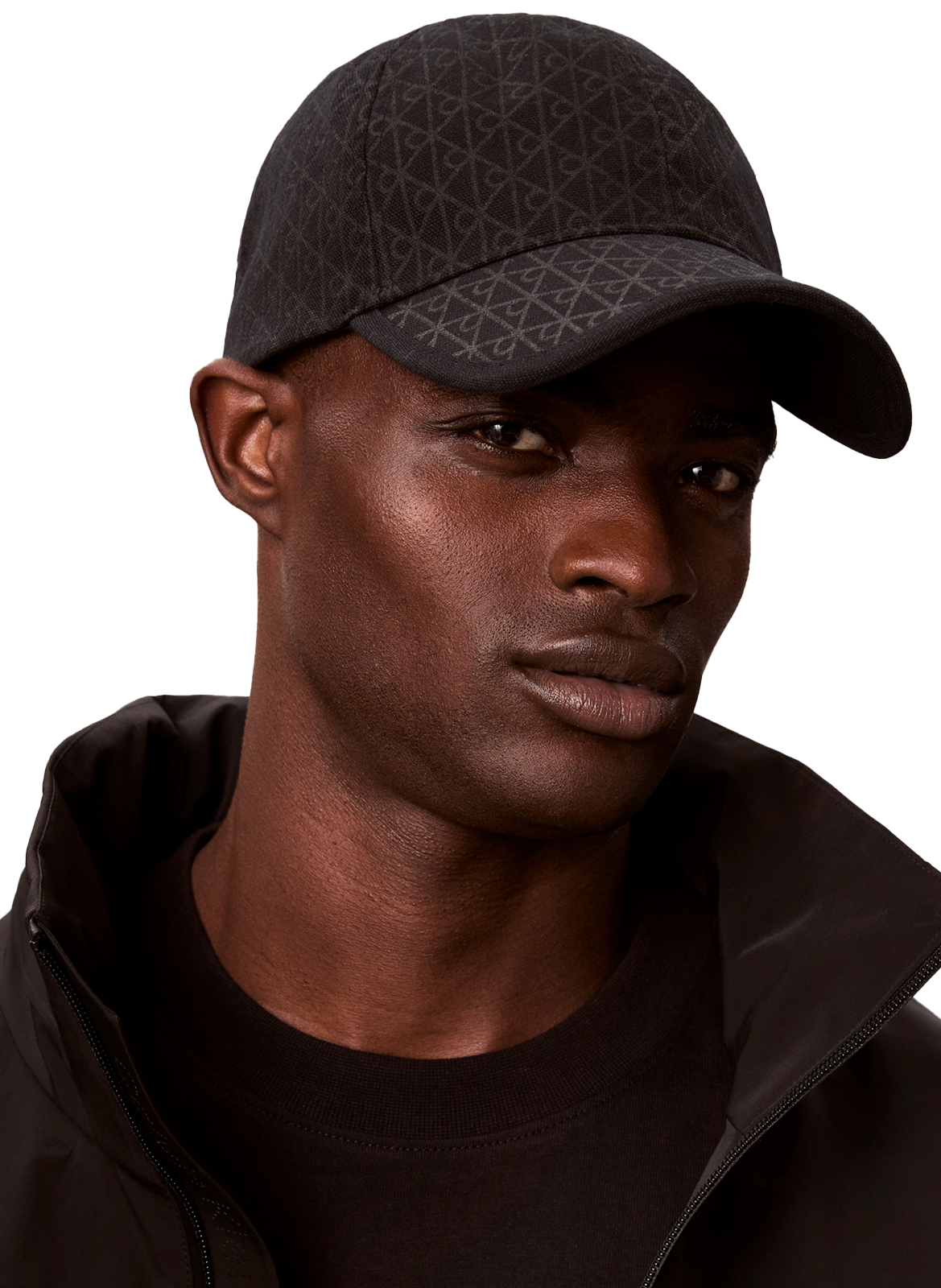 Monogram cap CALVIN KLEIN Grey