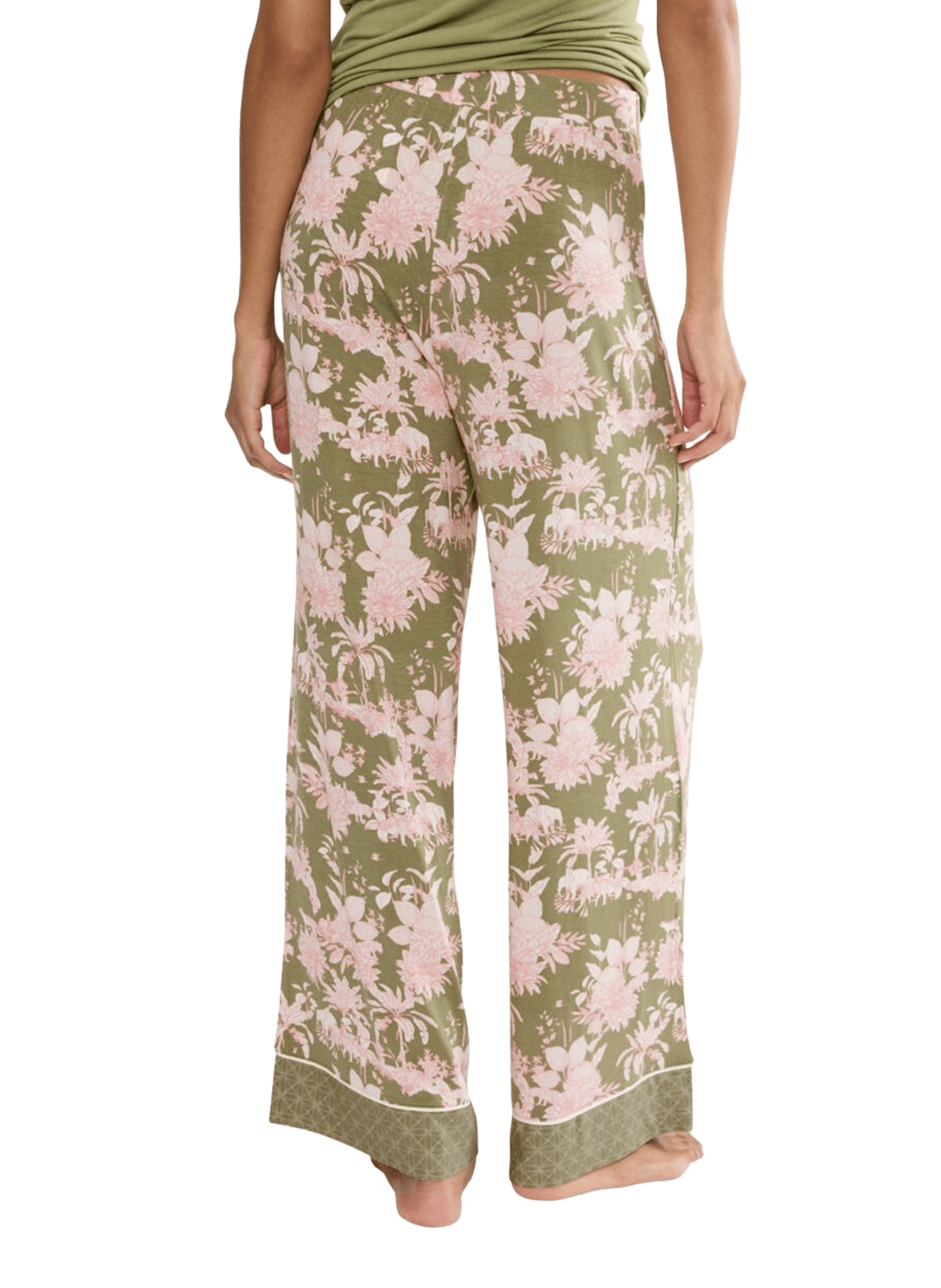 Printed pyjama trousers TRIUMPH Khaki