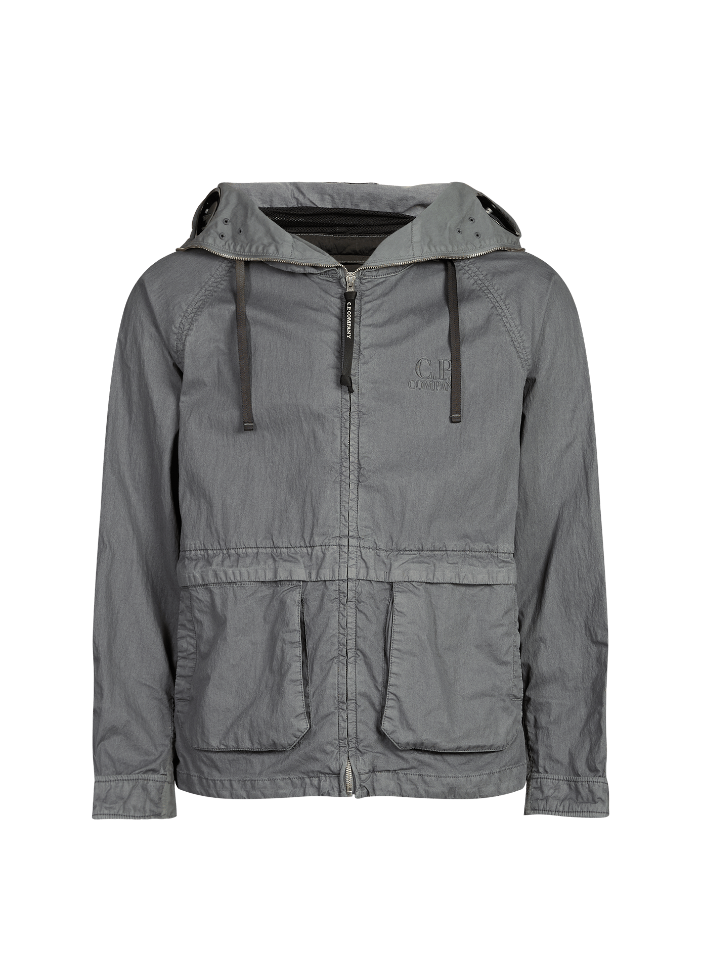 Cotton-blend hoodie CP COMPANY Grey