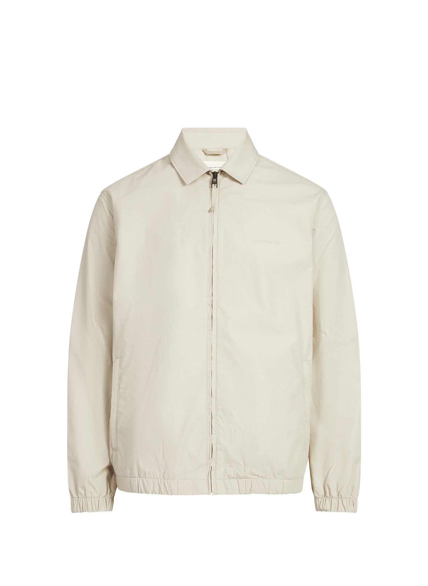 Oversized cotton jacket KNOWLEDGE COTTON Grey