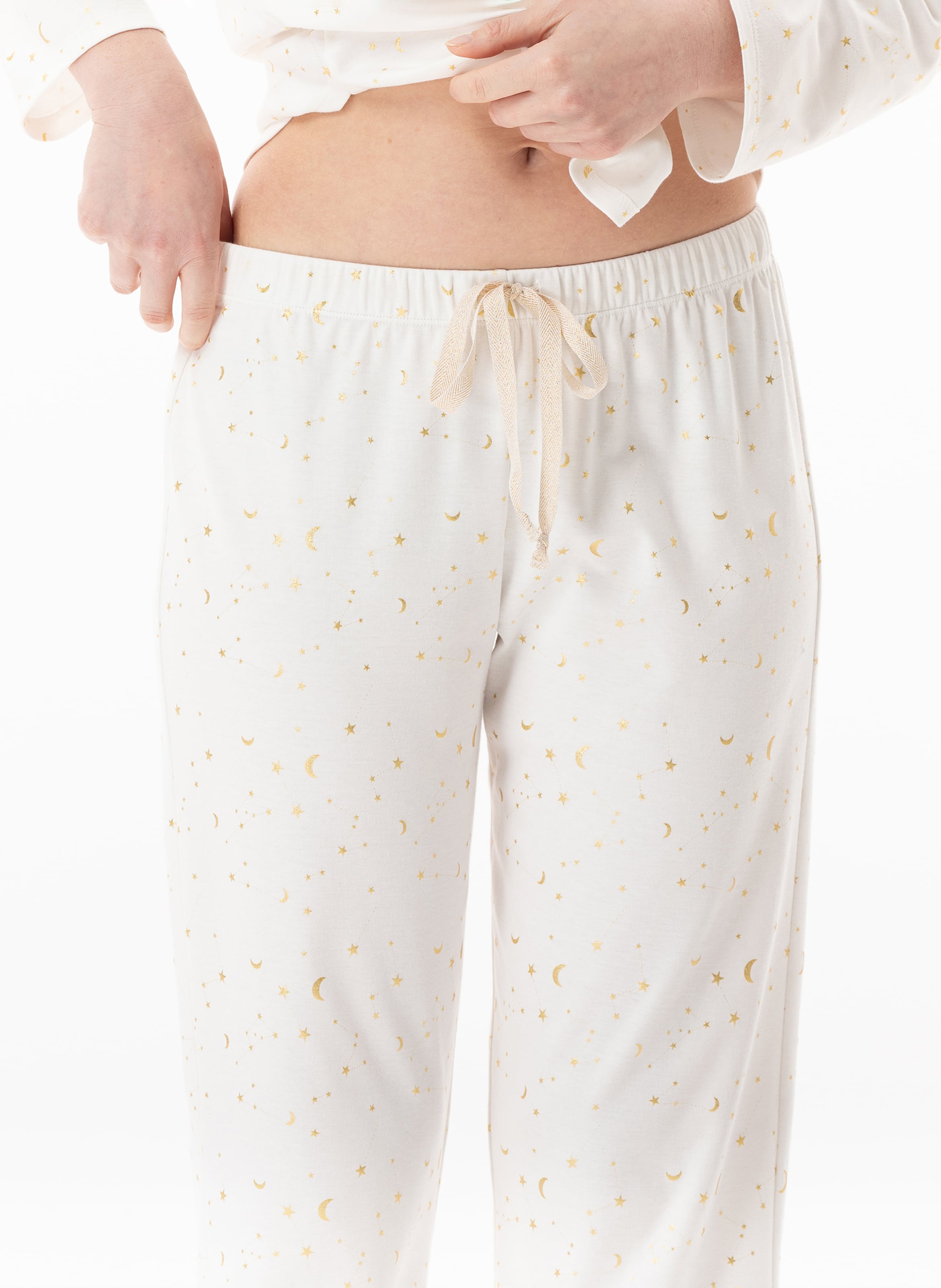 Pyjama en coton luna 102 LE CHAT Blanc