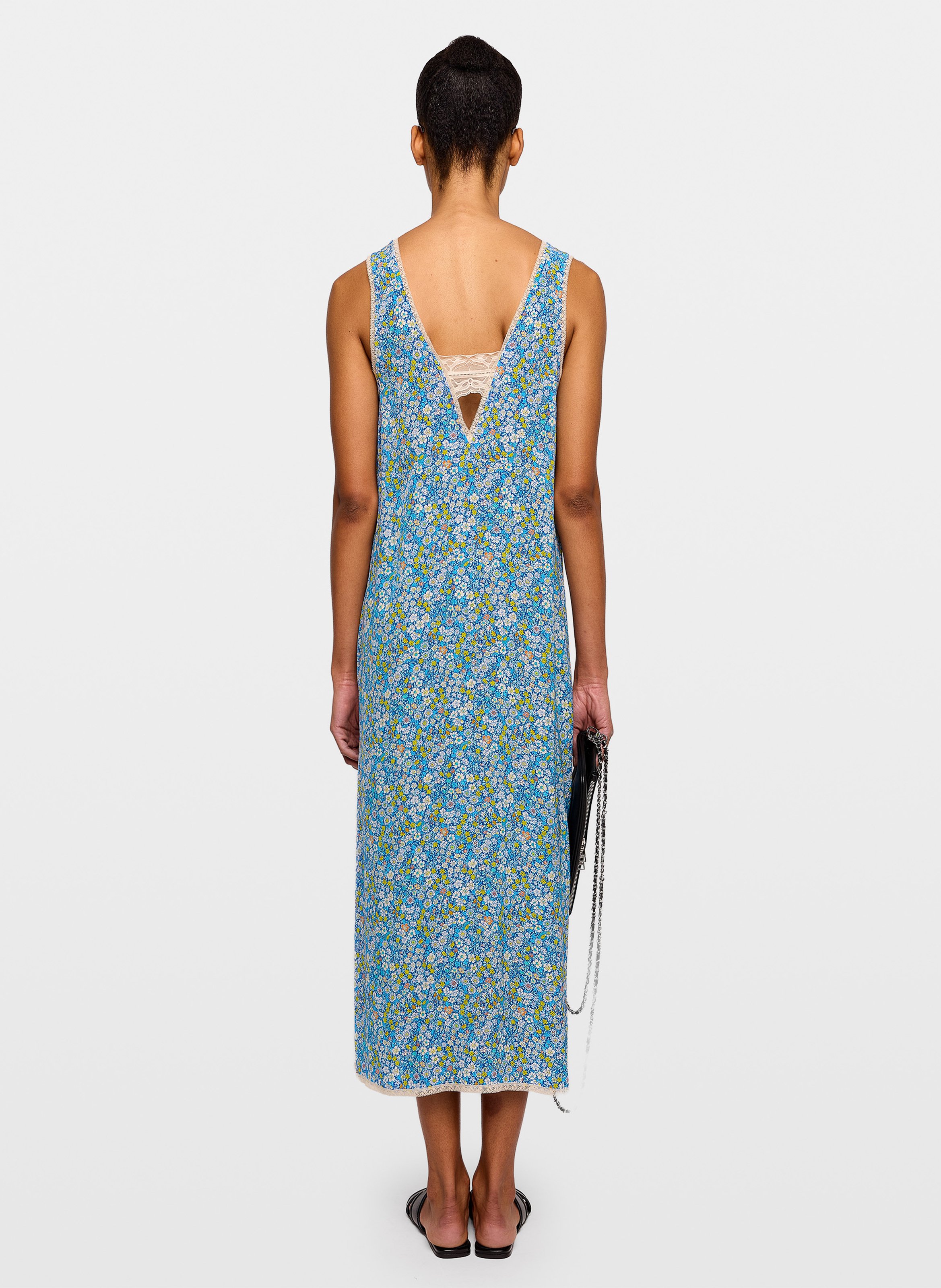 Robe longue col v renzo ZADIG&VOLTAIRE Jaune