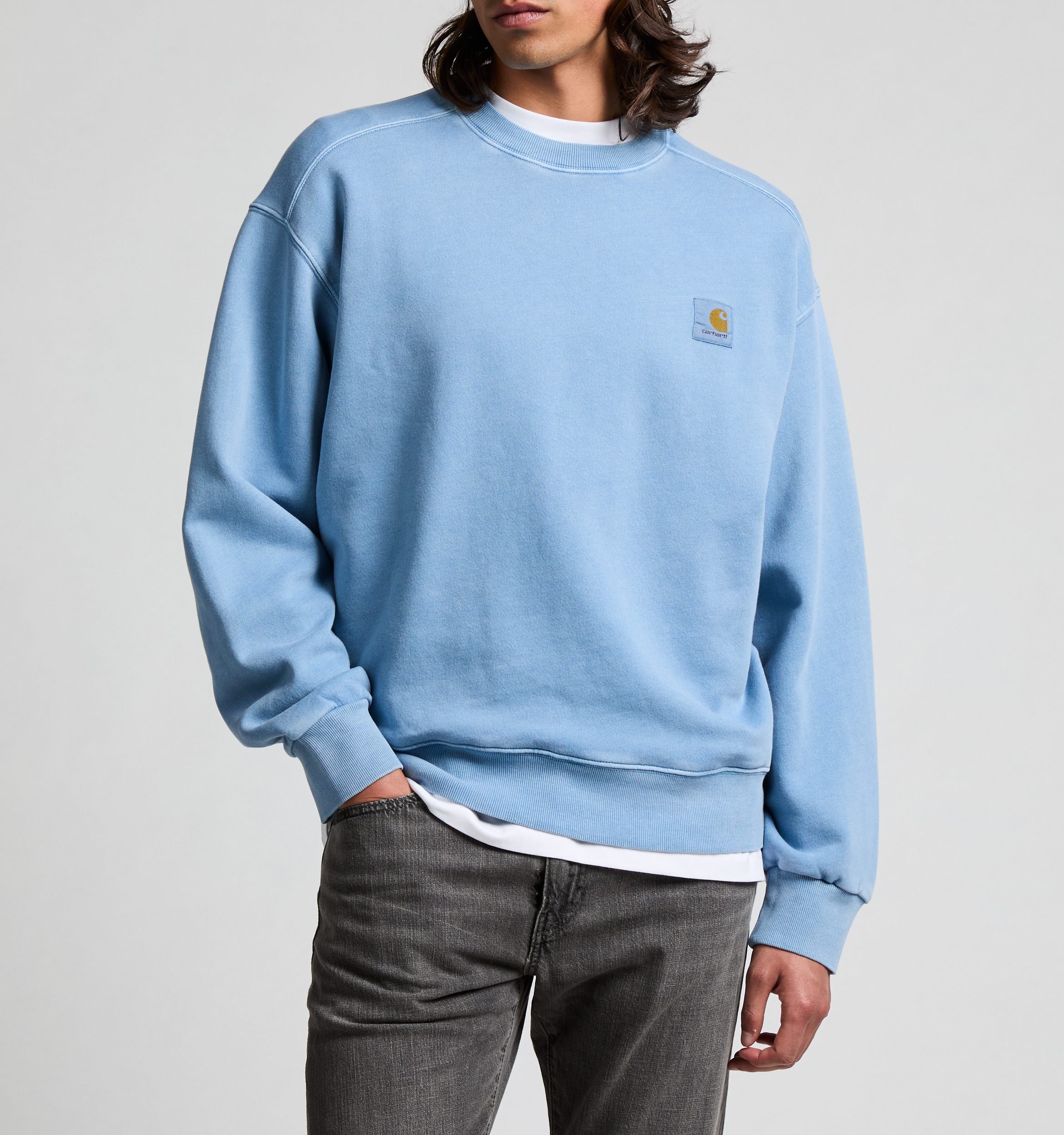 Bonnet en maille côtelée CARHARTT WIP Bleu