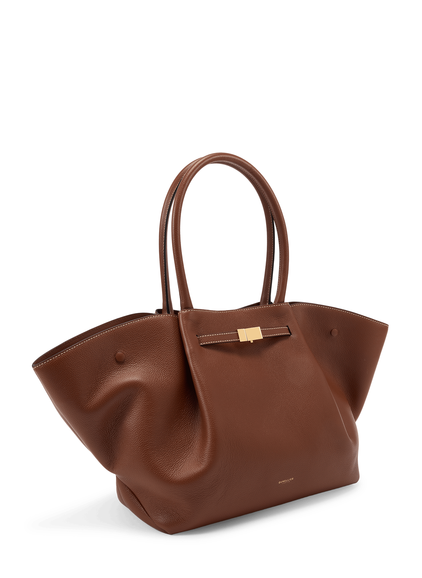Lederhandtasche DEMELLIER LONDON Braun
