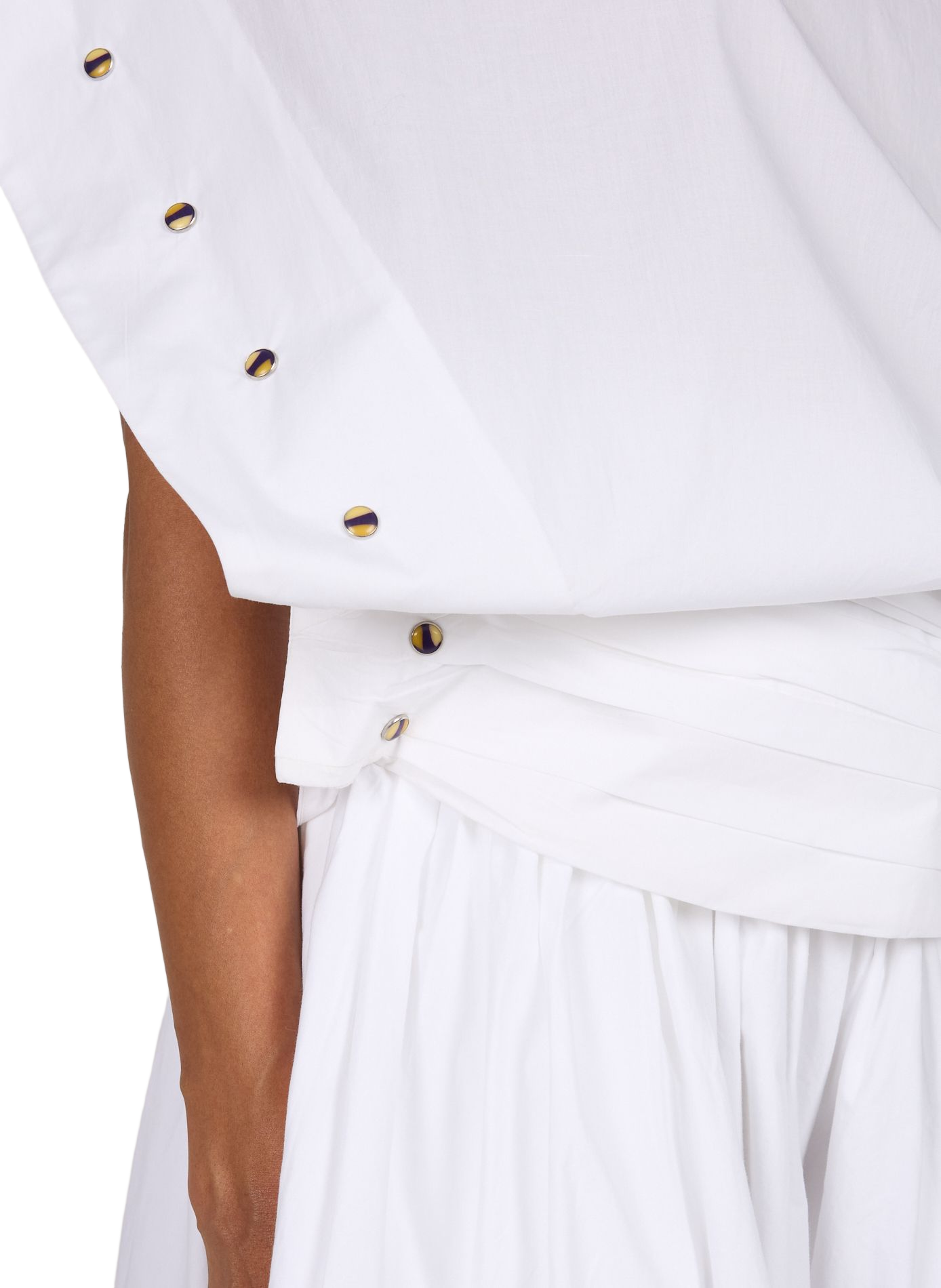 Loose-fitting cotton top | White CHRISTOPHER ESBER Women