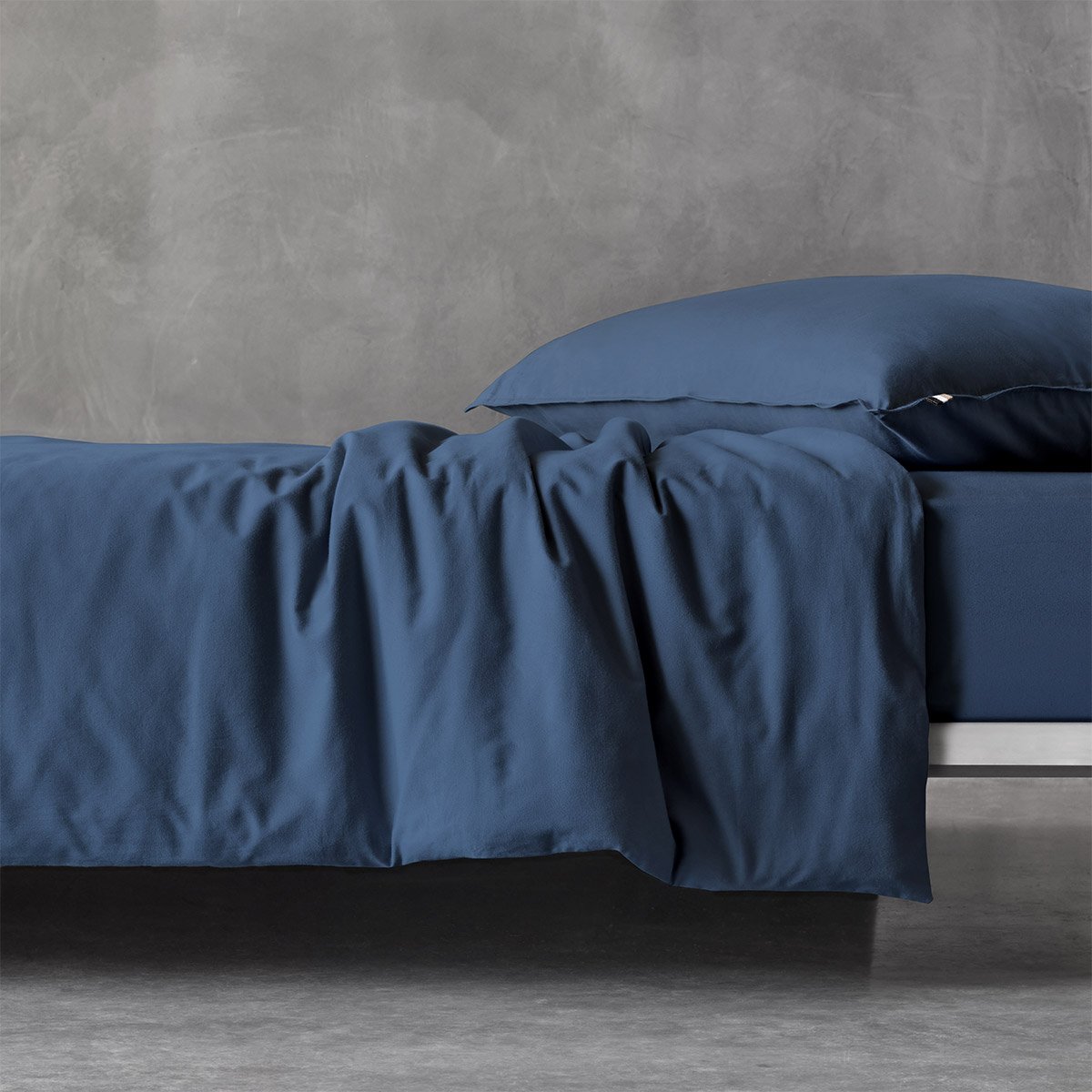 Housse de couette en coton, beboss BOSS HOME Bleu