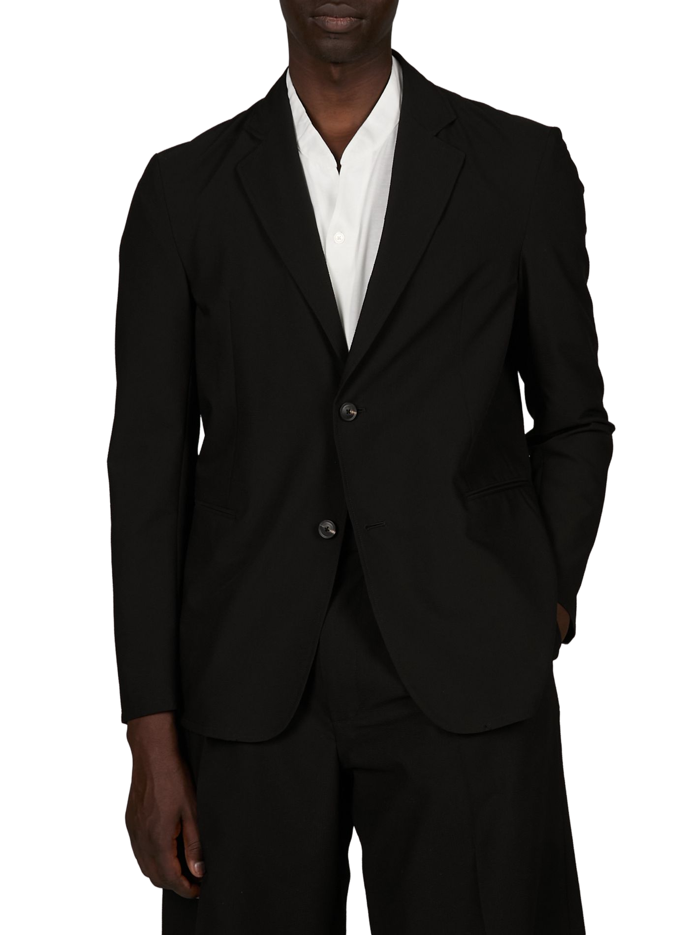 Slim fit jacket EMPORIO ARMANI Black