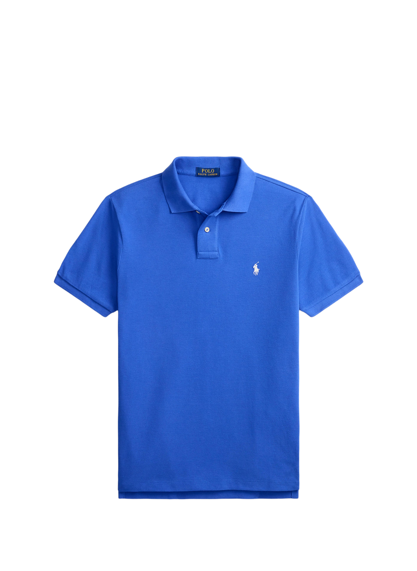 Polo en coton  New iris bluec1730