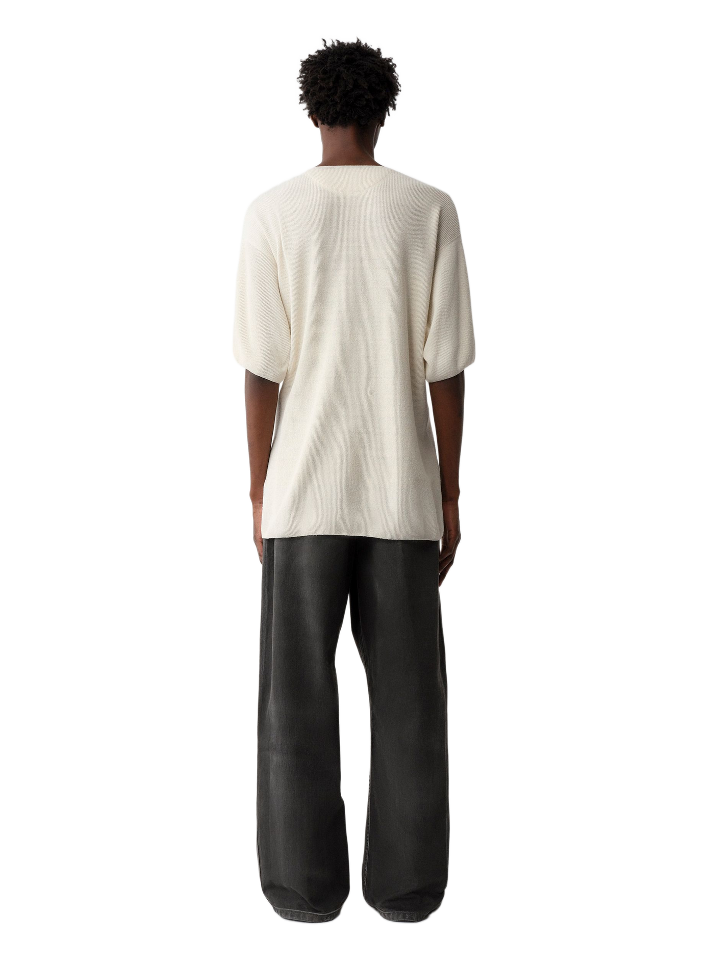 Silk Christopher straight-leg pants CALVIN KLEIN COLLECTION White