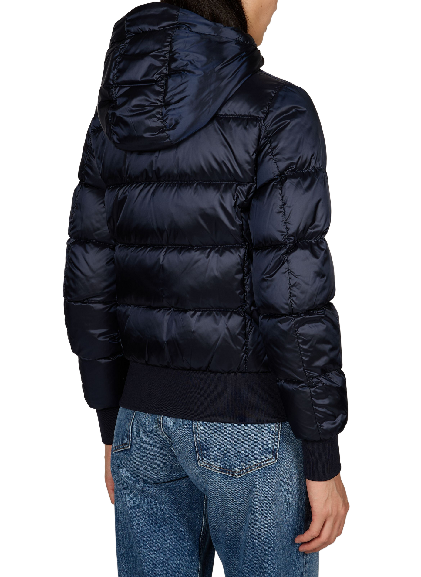 Doudoune droite Maria à capuche  PARAJUMPERS Bleu