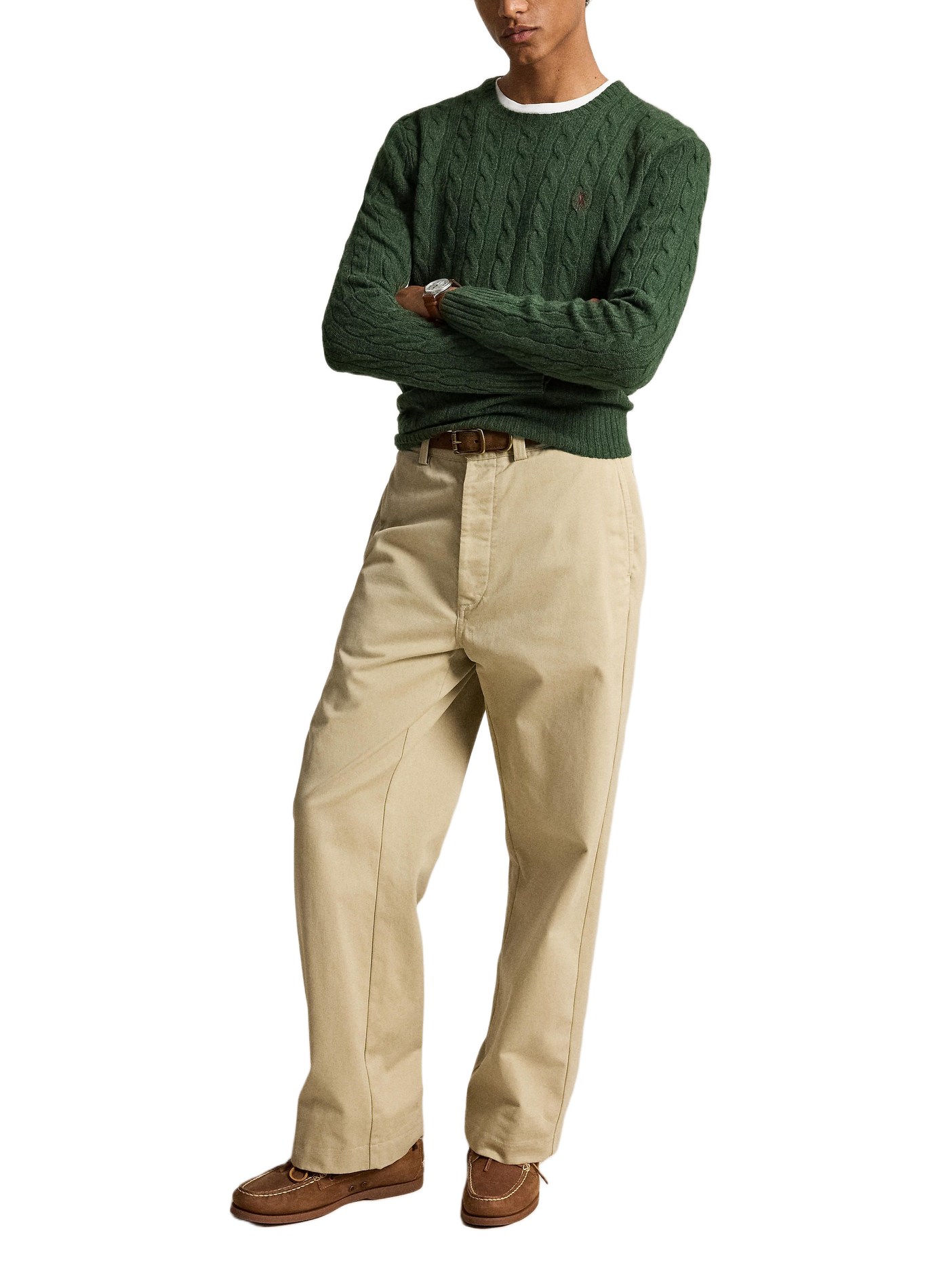 Pull en laine | Vert POLO RALPH LAUREN Homme
