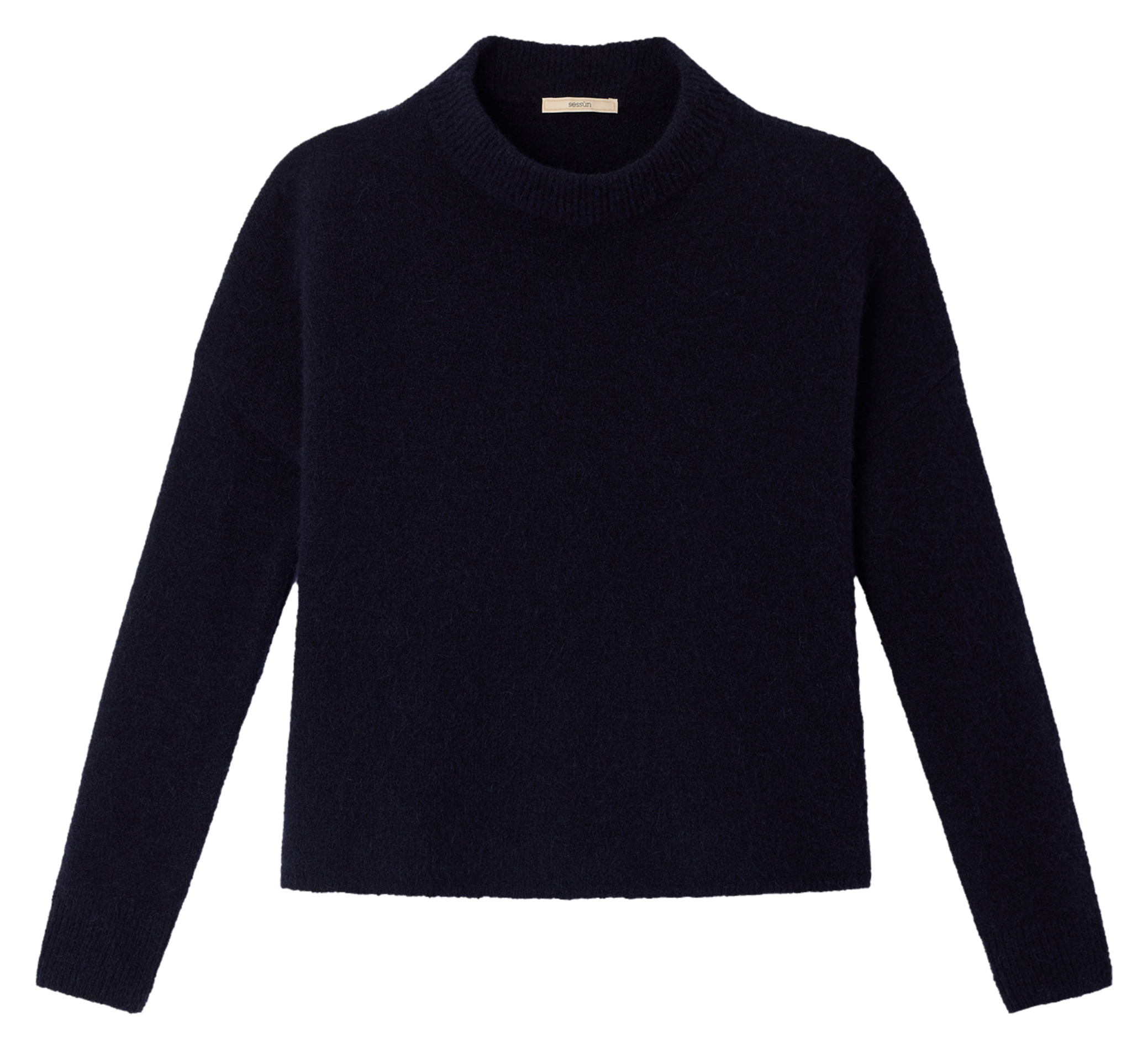 Pull ample en laine mélangée kunlun SESSUN Bleu