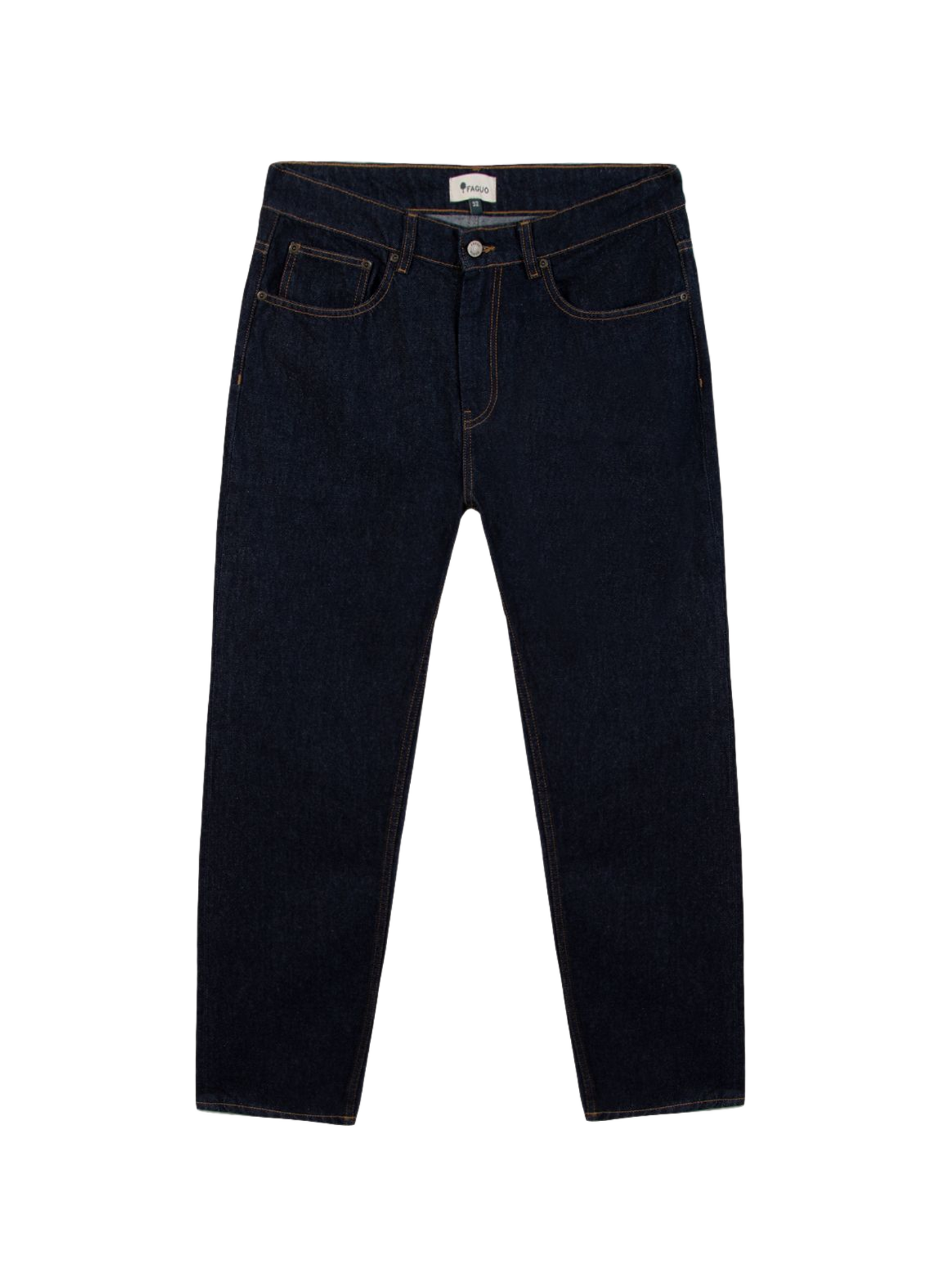 Jean en coton FAGUO Bleu