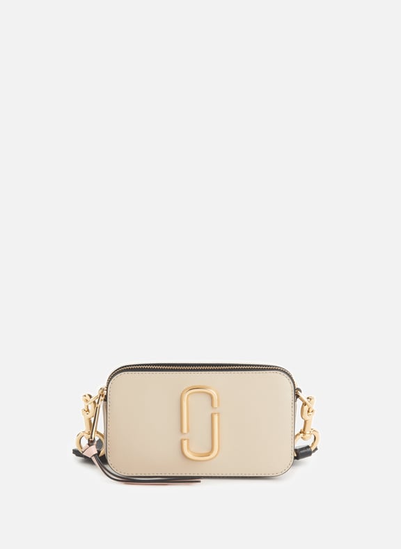Beige Snapshot leather bag