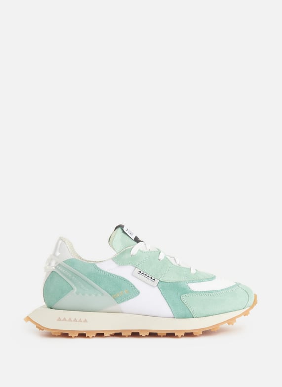 FRESH LEATHER SNEAKERS RUN OF for WOMEN Printemps