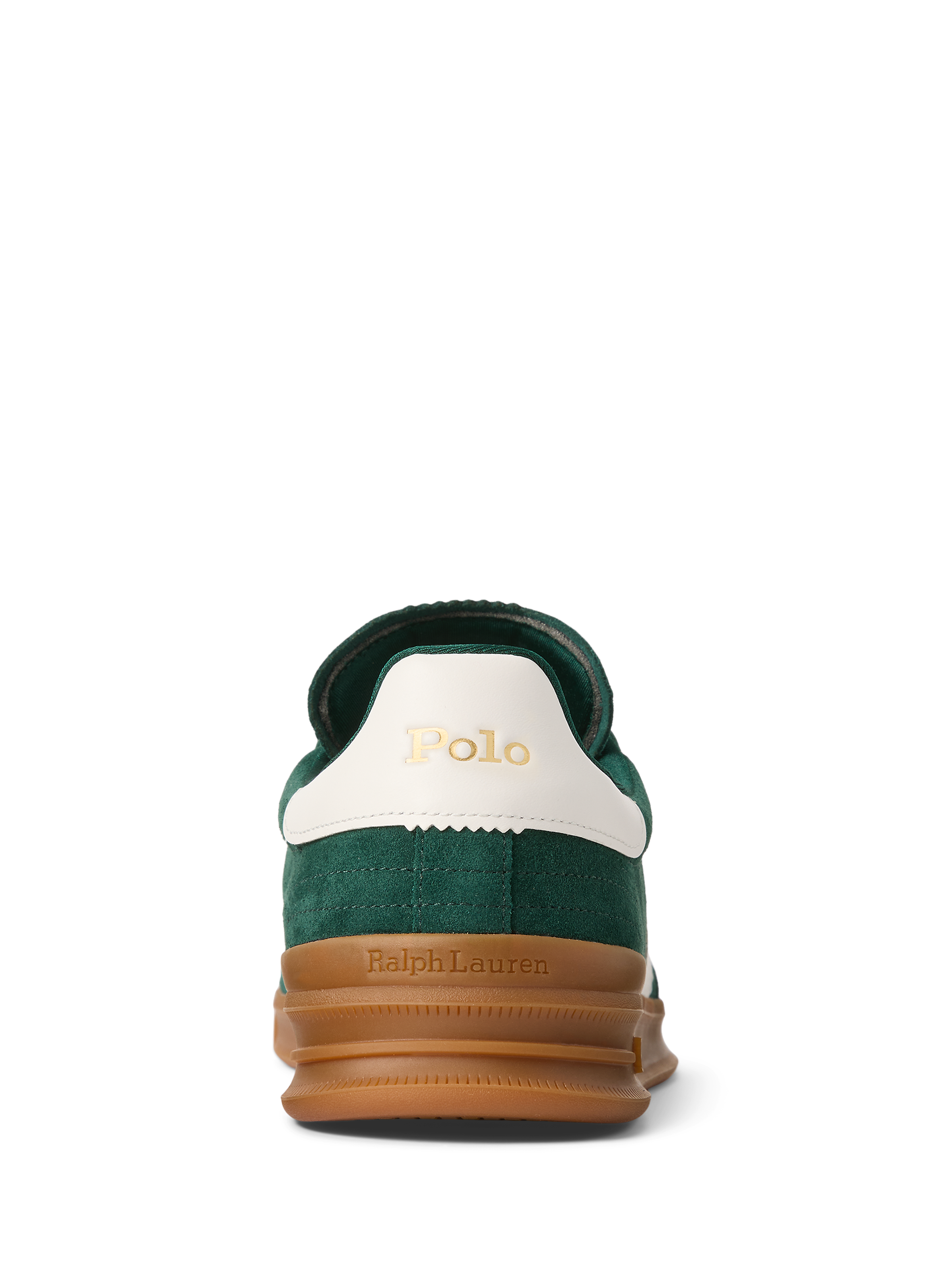 Heritage Aera Leather and Suede Sneakers POLO RALPH LAUREN Green