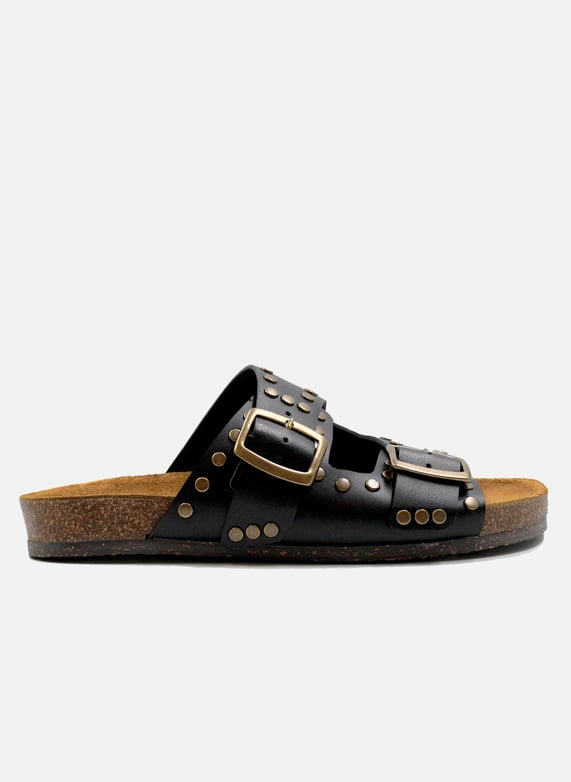 Mules Liege Clous Cuir Lisse Jules Jenn Femme Printemps