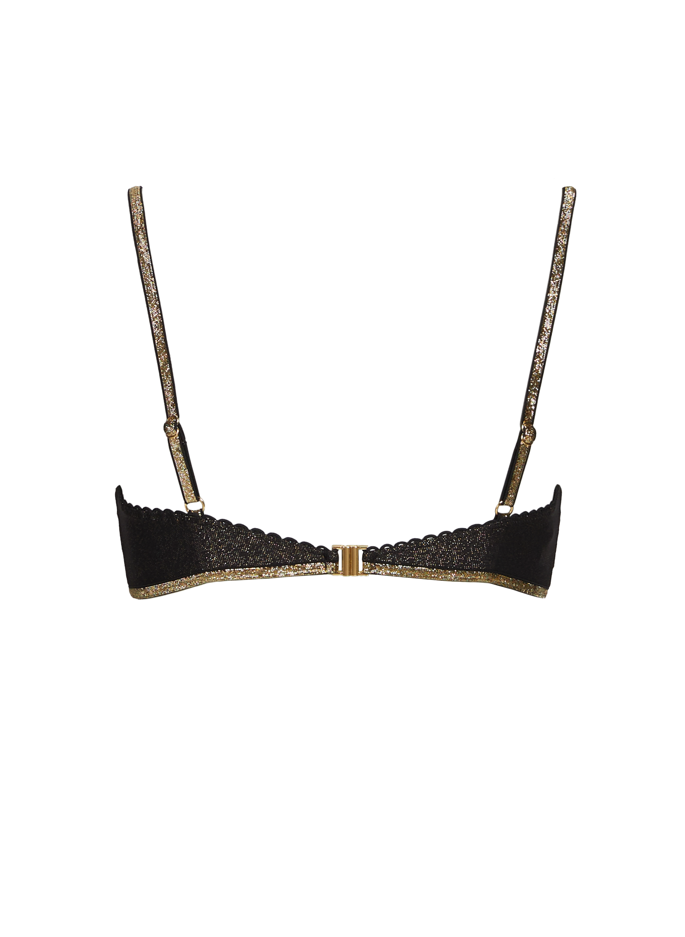 Sequined bralette LA NOUVELLE Black