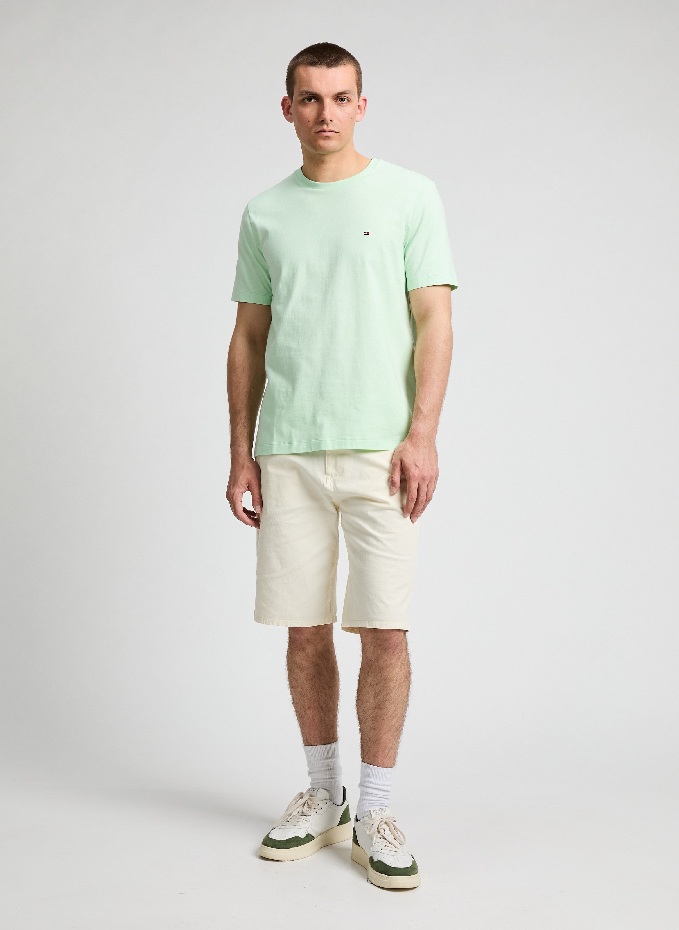 T-shirt en coton TOMMY HILFIGER Vert