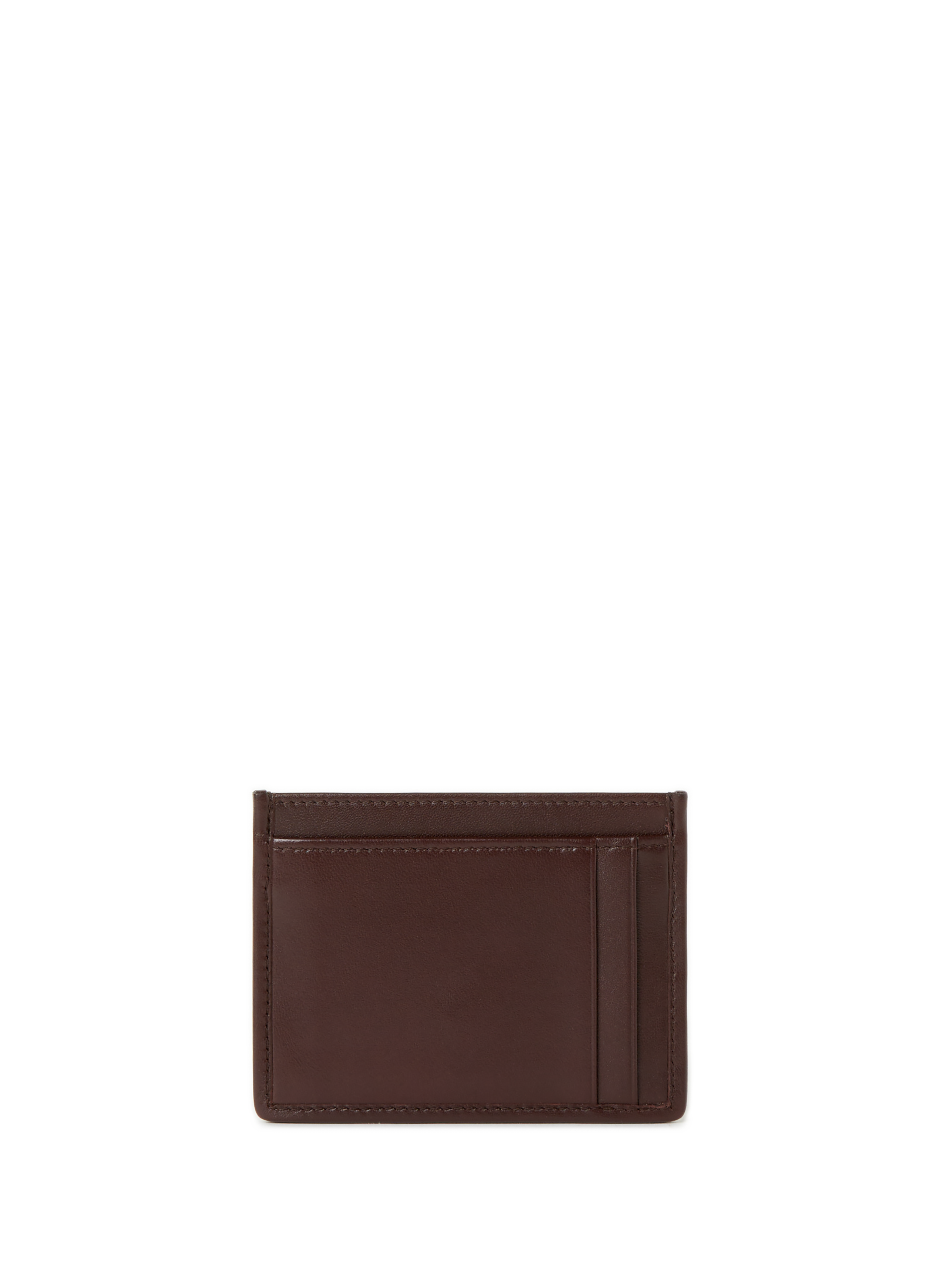 Porte-cartes en cuir Nappa  MIU MIU Marron