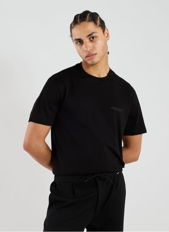 T-shirt en coton Noir by ARMANI EXCHANGE ARMANI EXCHANGE T-shirt en coton Noir