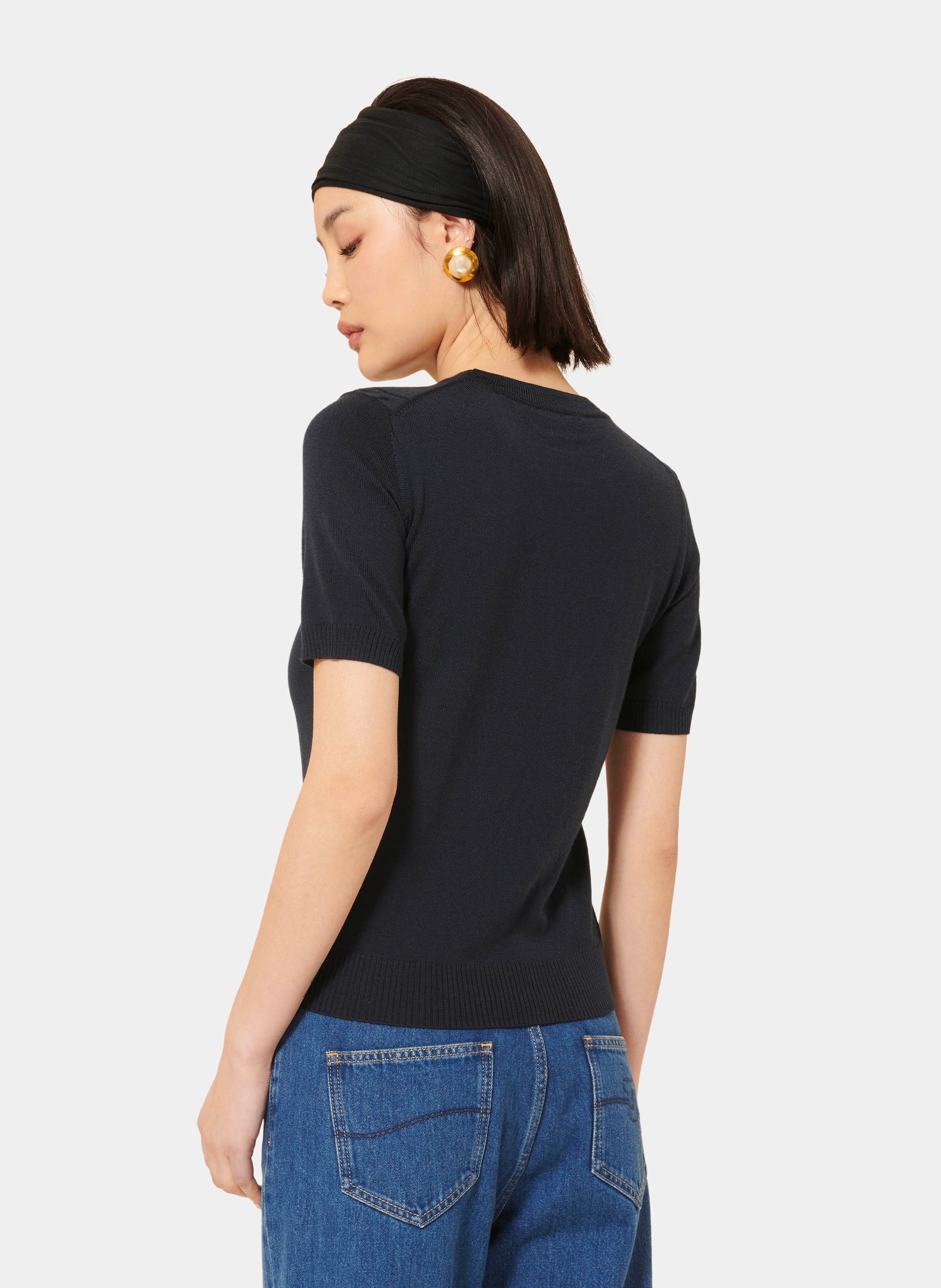 Pull pica TARA JARMON Bleu