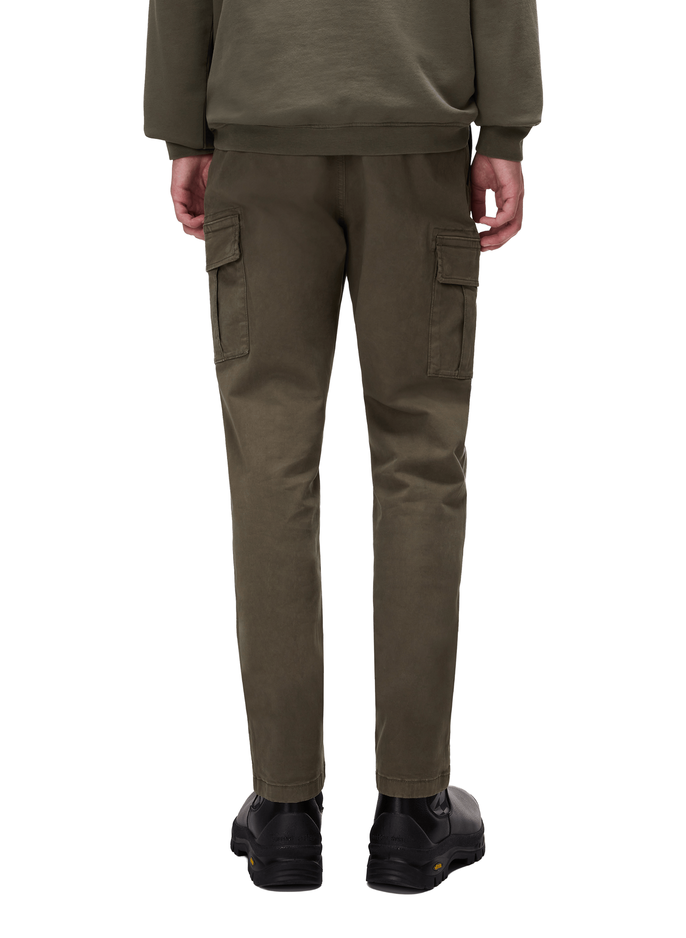 Cotton canvas cargo pants NAPAPIJRI Green