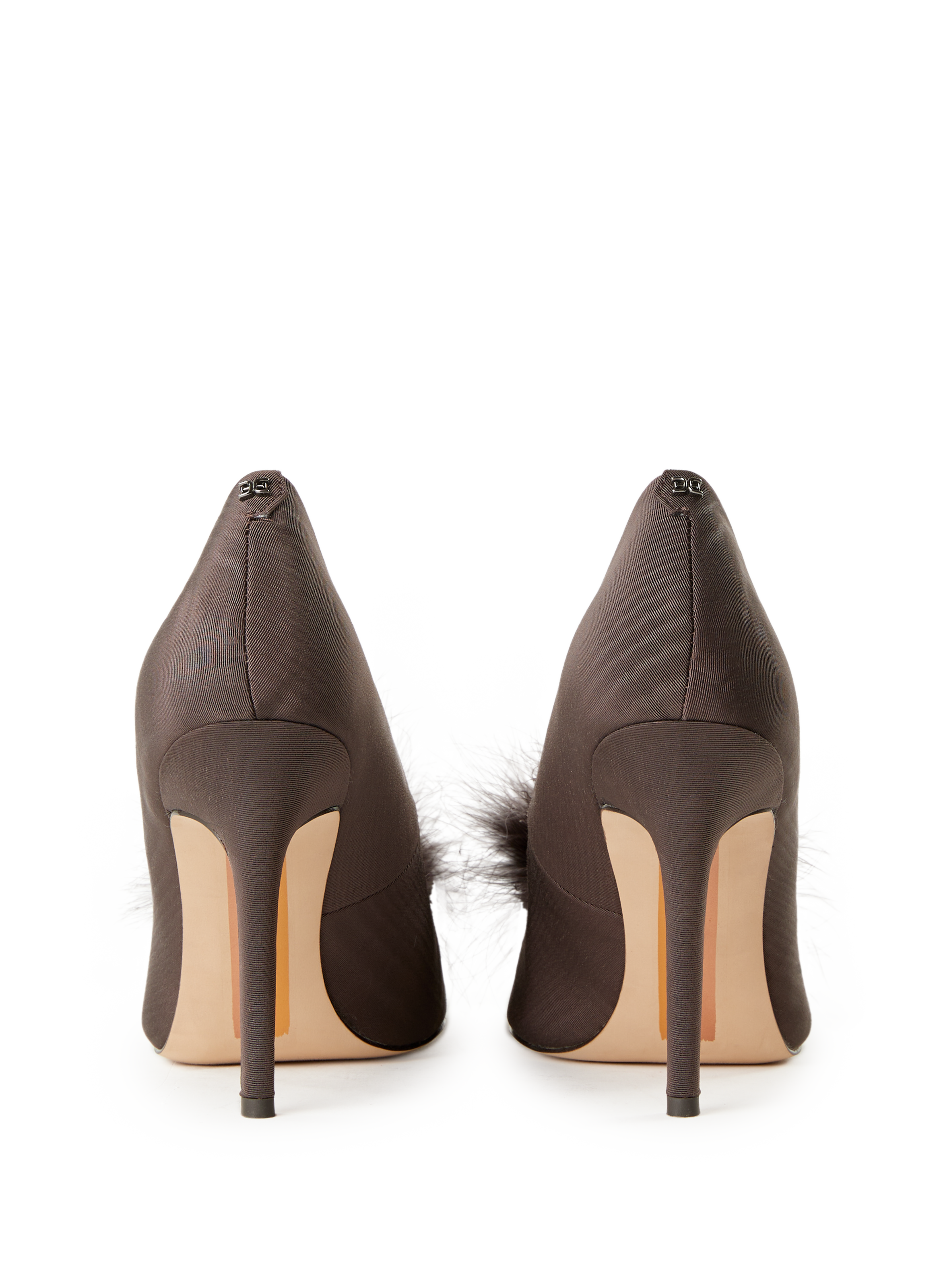 Escarpins Hazel à ponpom SAM EDELMAN Marron