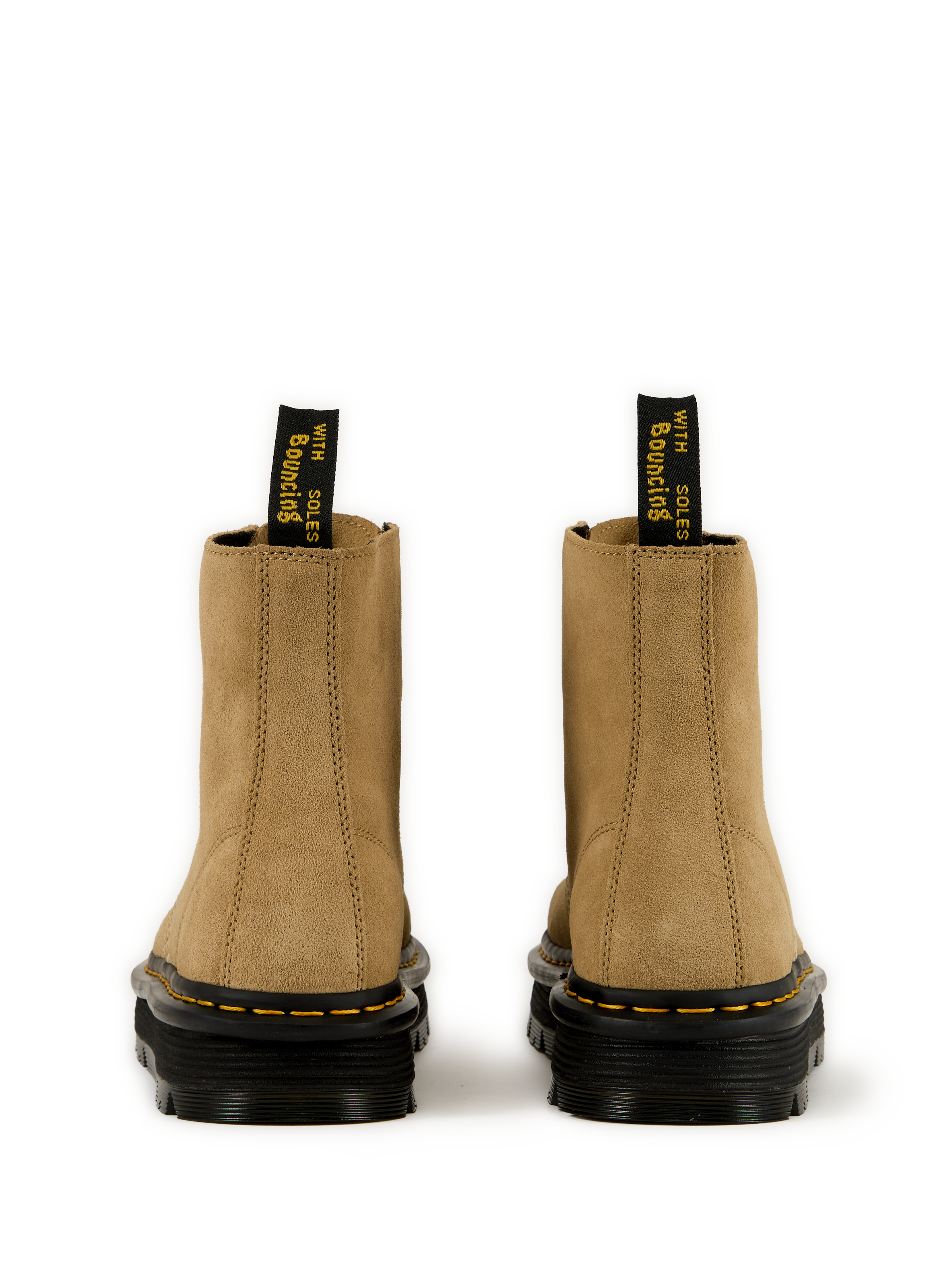 Bottines Zebzag en cuir  DR. MARTENS Beige