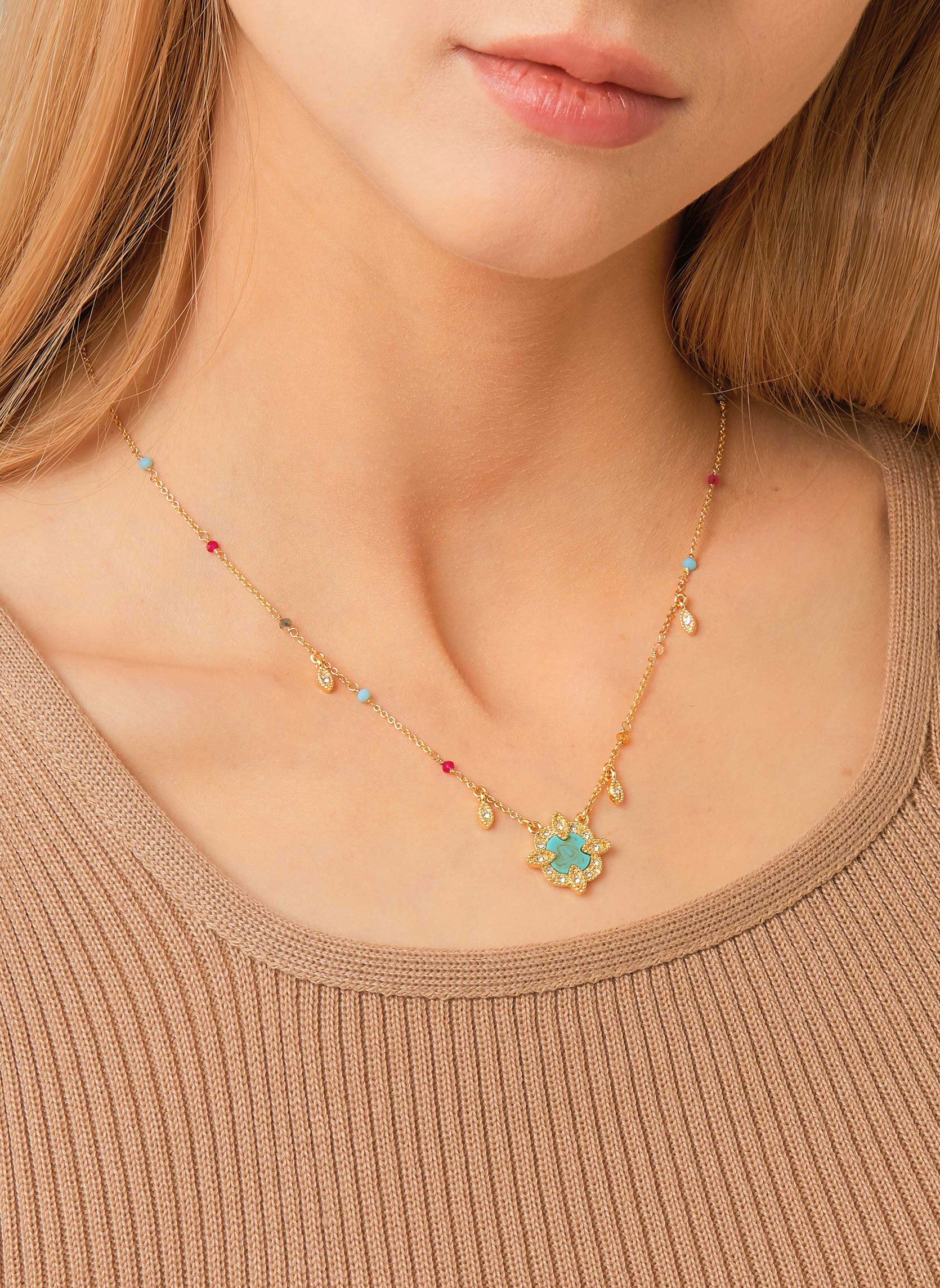 Collier missy HIPANEMA Bleu