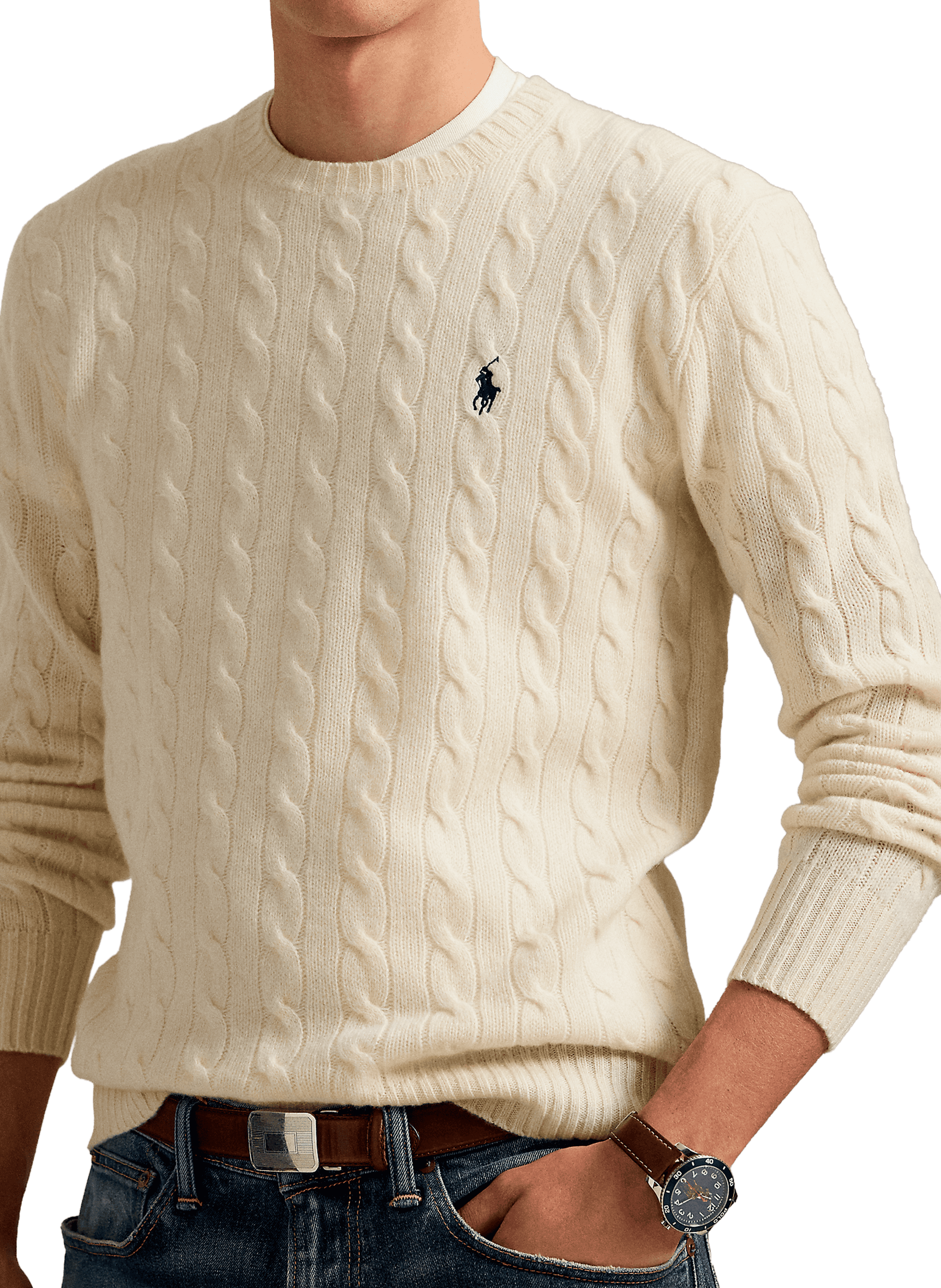 Wool and cashmere Jumper POLO RALPH LAUREN Beige