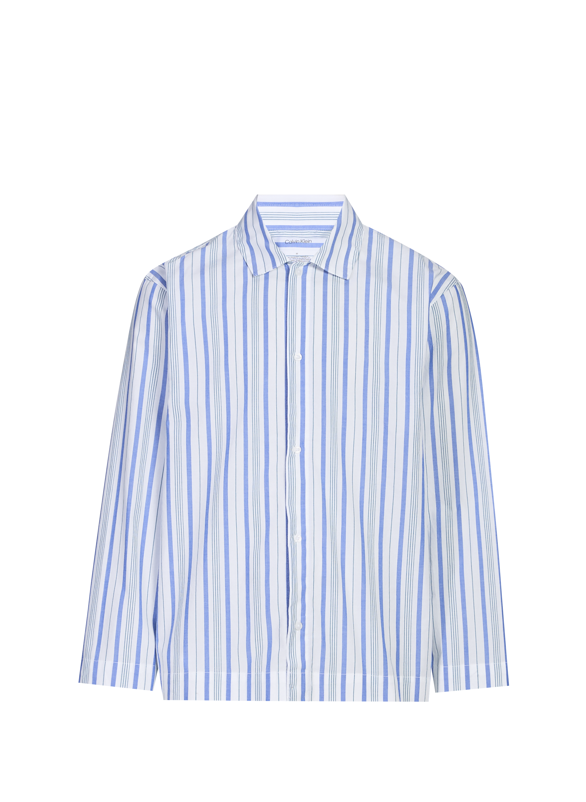 CALVIN KLEIN Ensemble pyjama long en coton Bleu