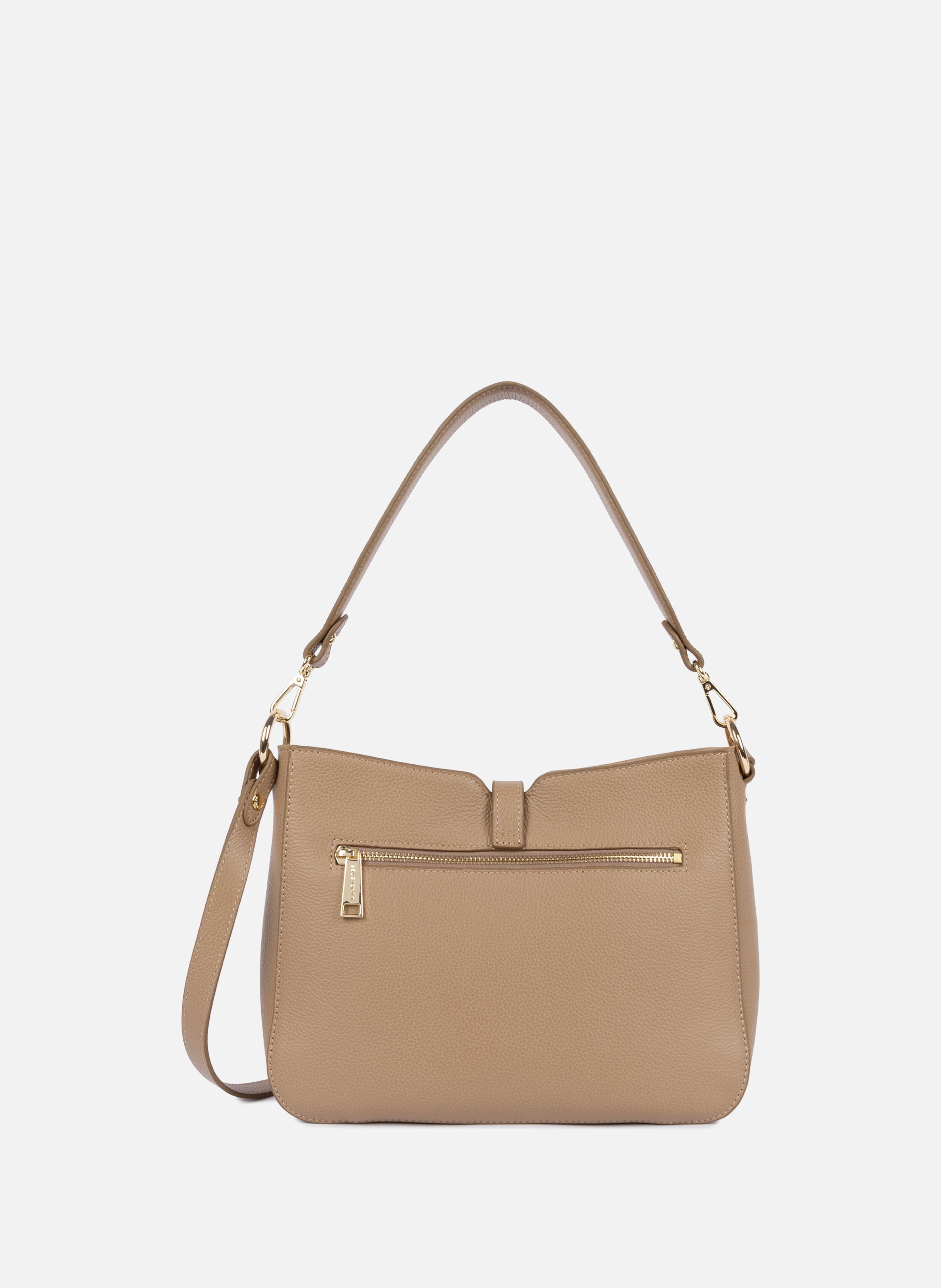 Large shoulder bag - Milano Horizon LANCASTER Brown