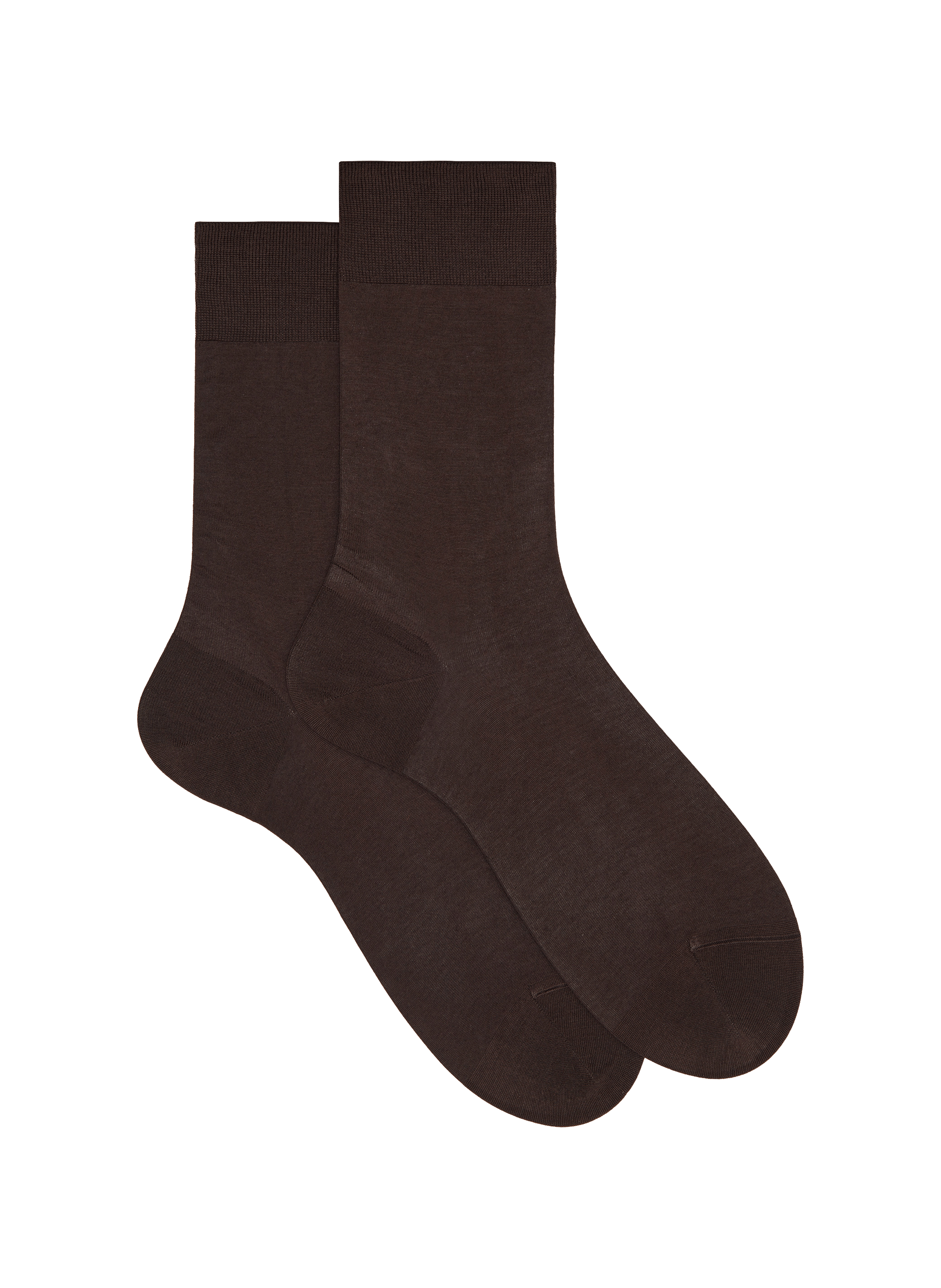 Chaussettes en maille jersey de coton DORÉ DORÉ Marron