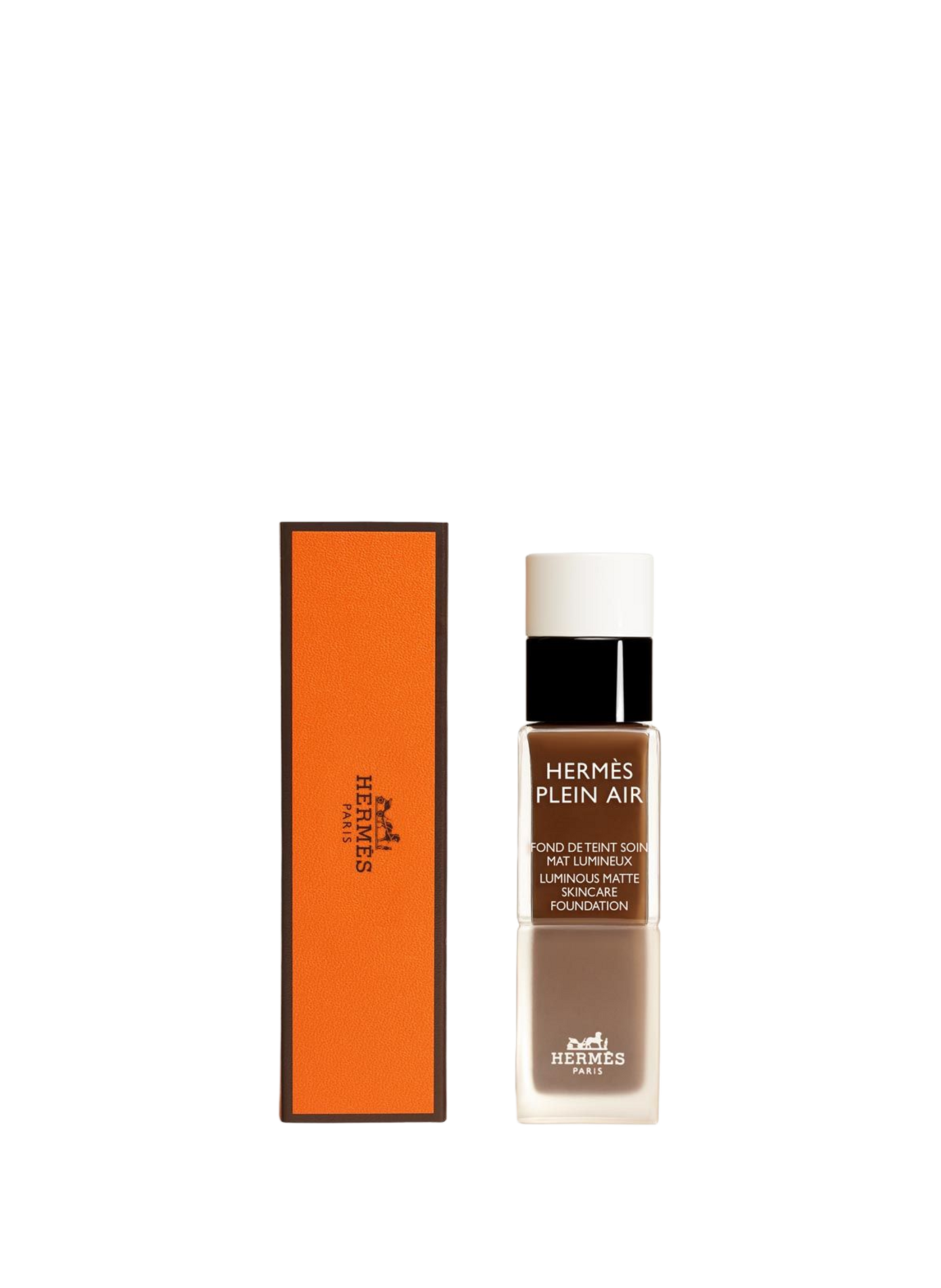Hermès Plein Air - Matte luminous foundation care HERMÈS Cacao