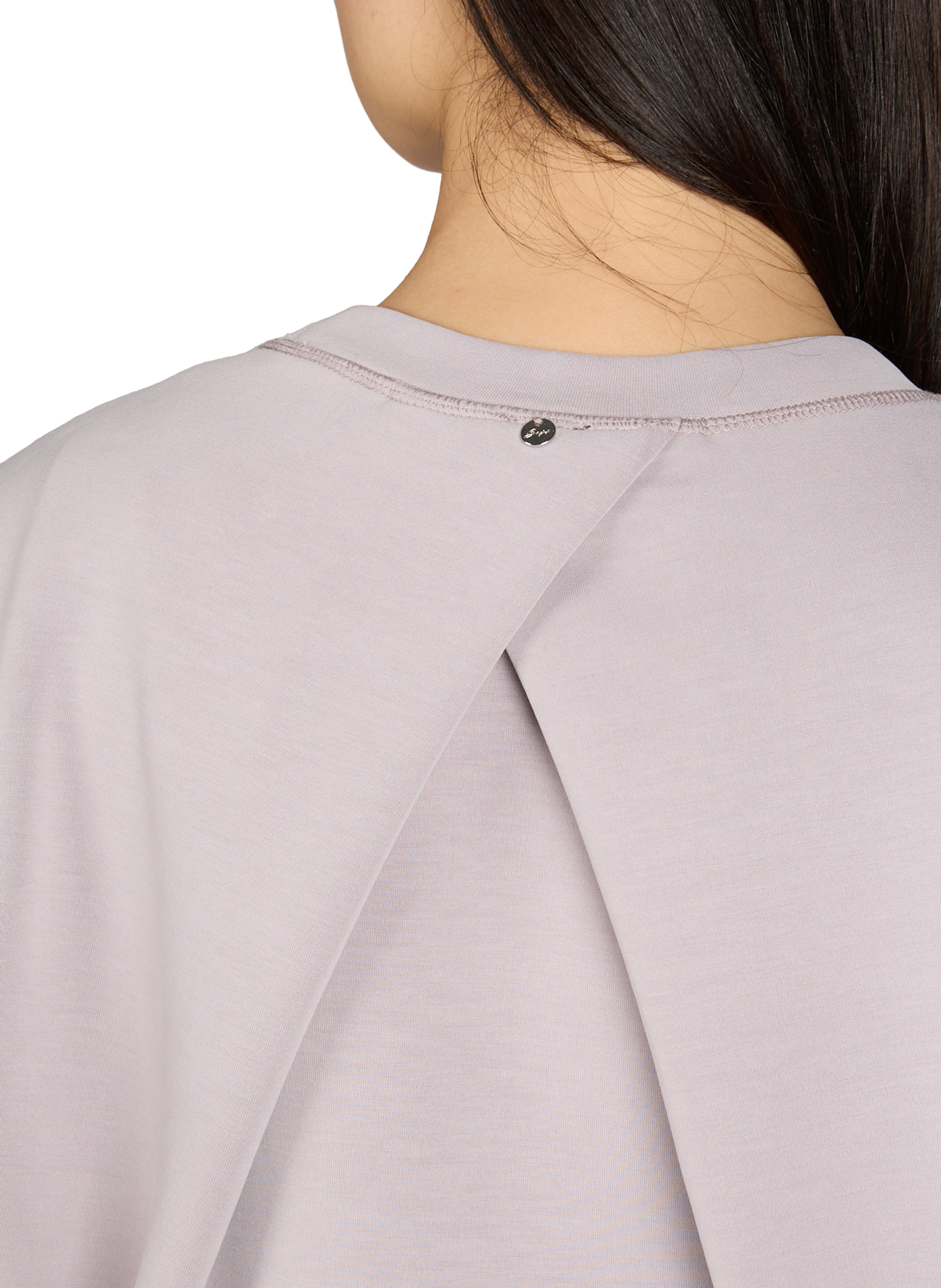 Pull Exandra à col rond BOSS Violet